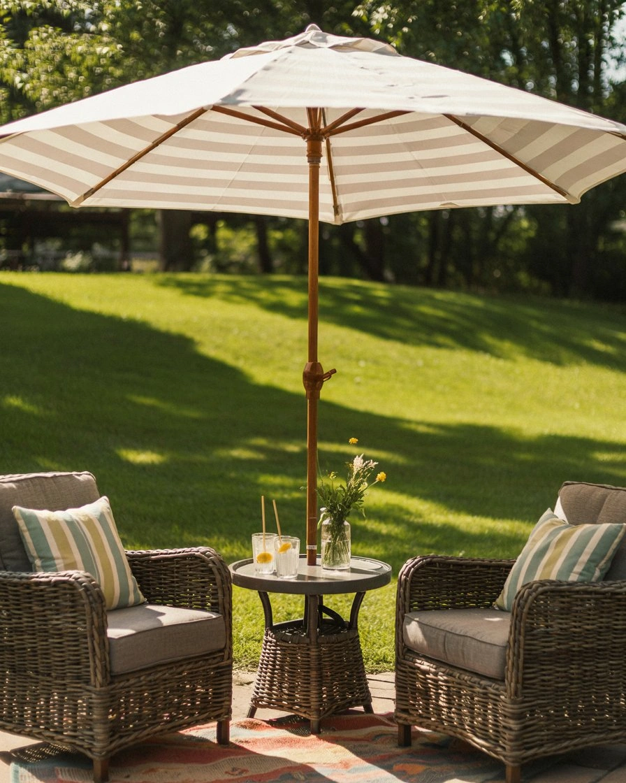 Aesthetic Market Umbrella Corner 2