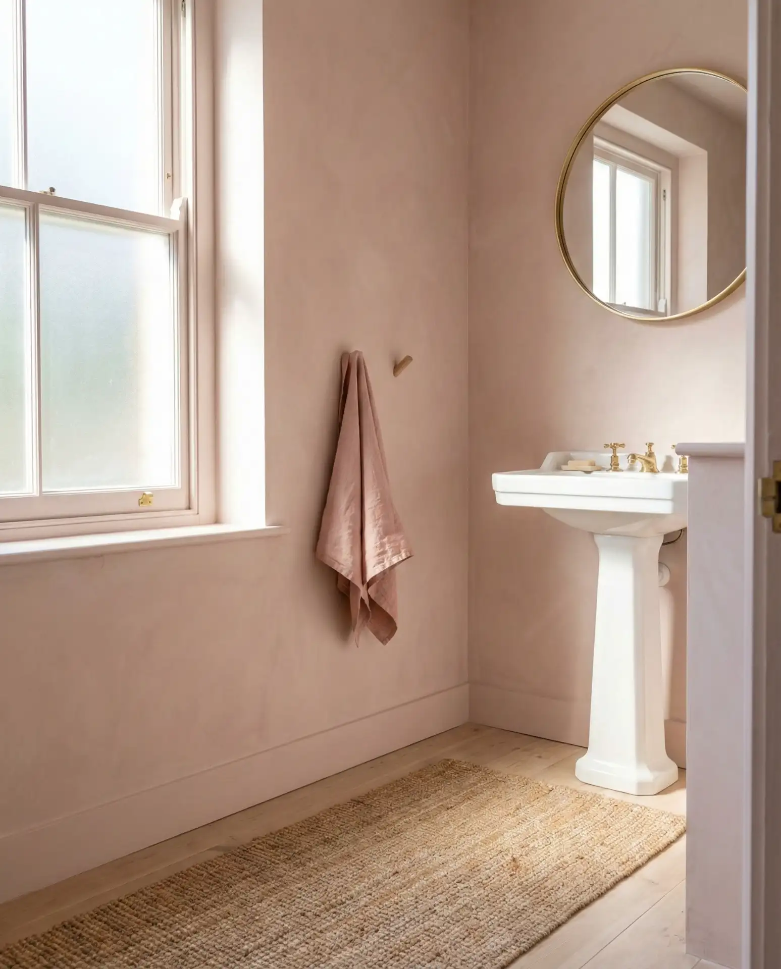 Aesthetic Pink Cloud Bathroom 2