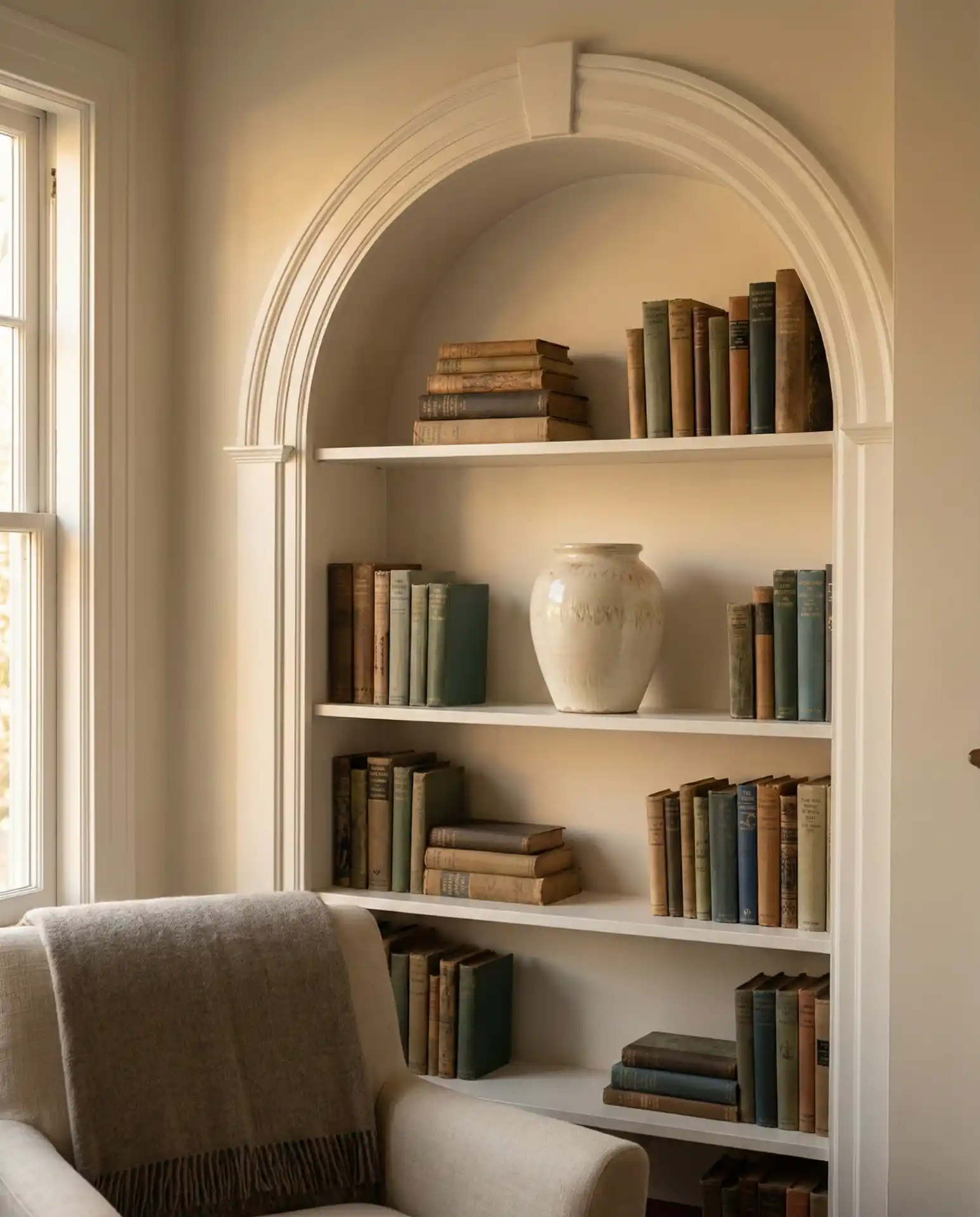 Arched Shelving for Architectural Interest 1