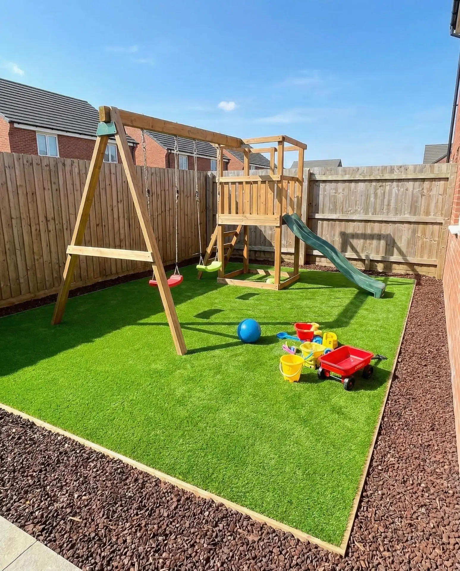 Artificial Turf Play Zone for Kids 2