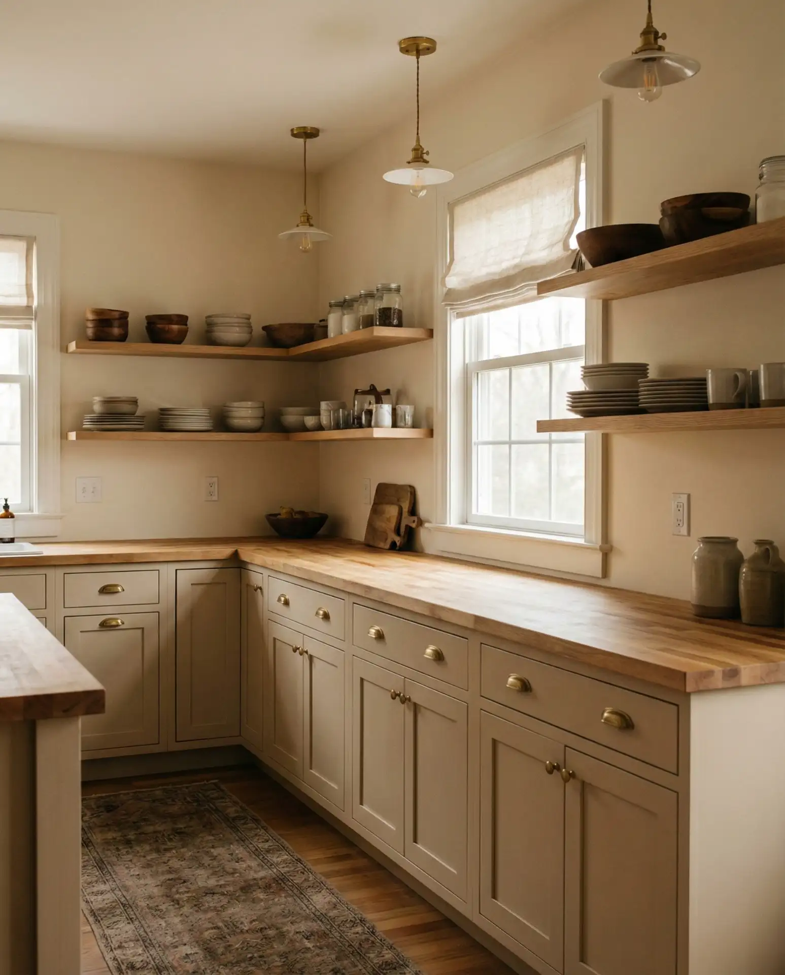 Beige and Natural Wood Warmth 2