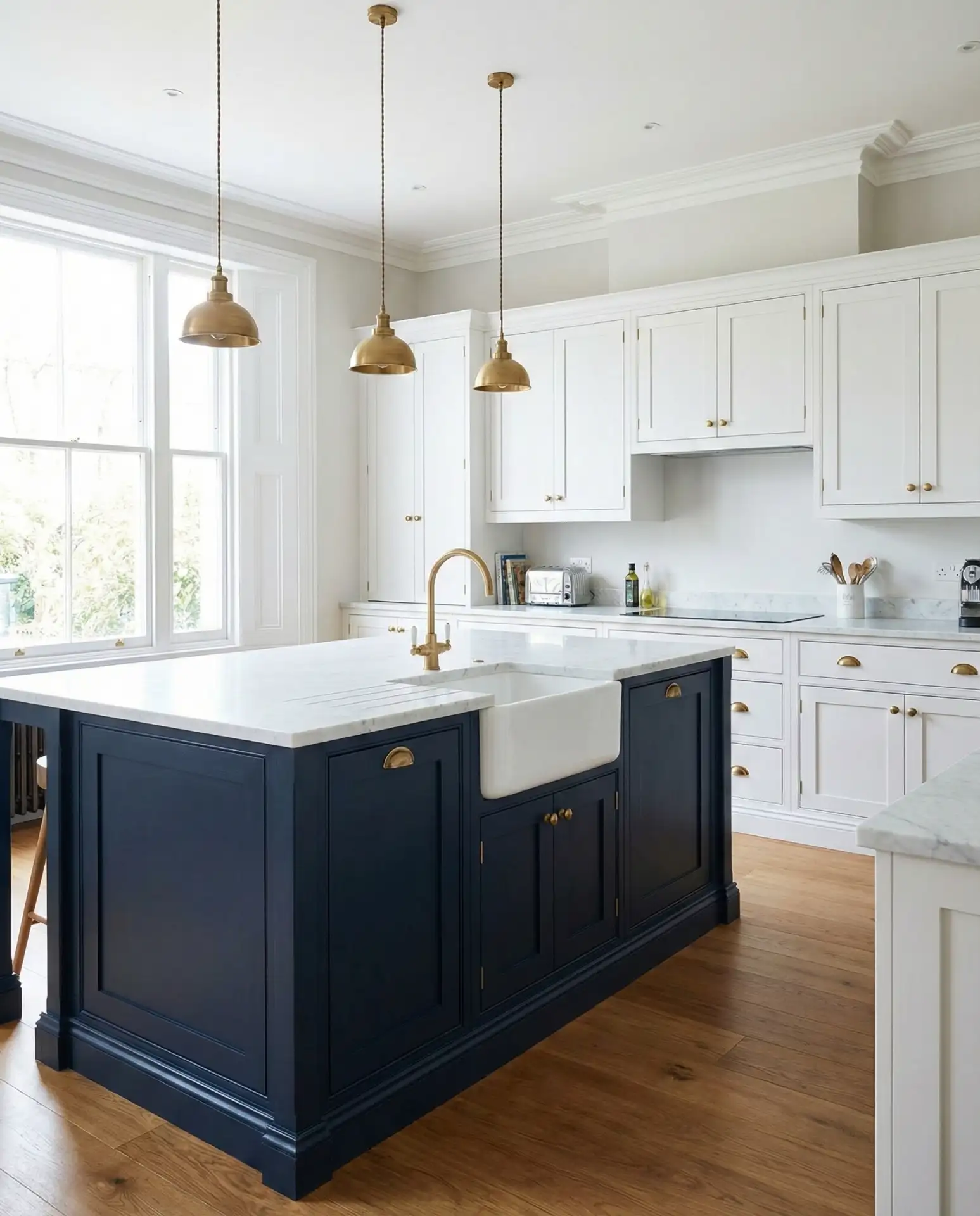 Blue Accents and Cabinetry 2