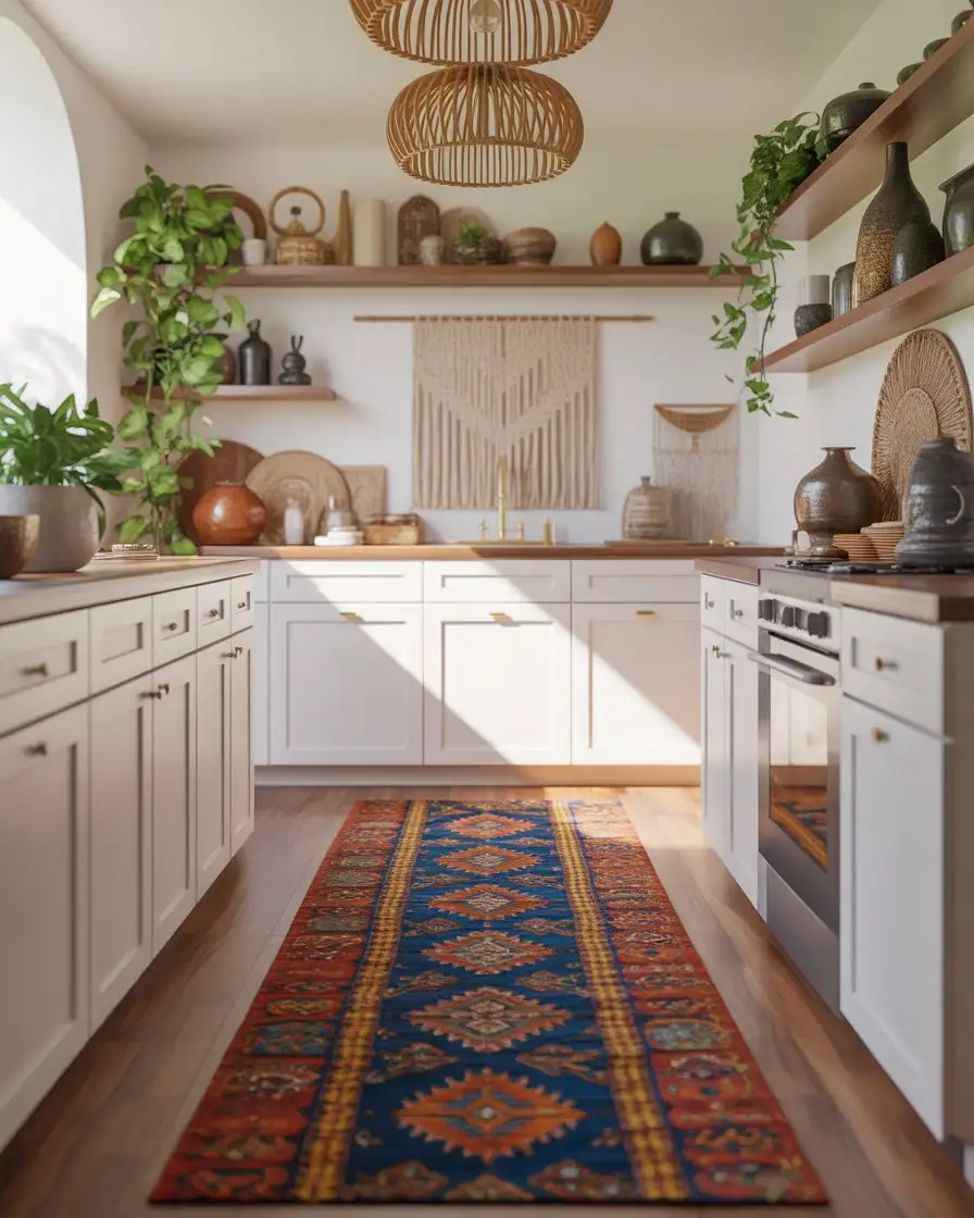 Boho Farmhouse with Global Textiles 2