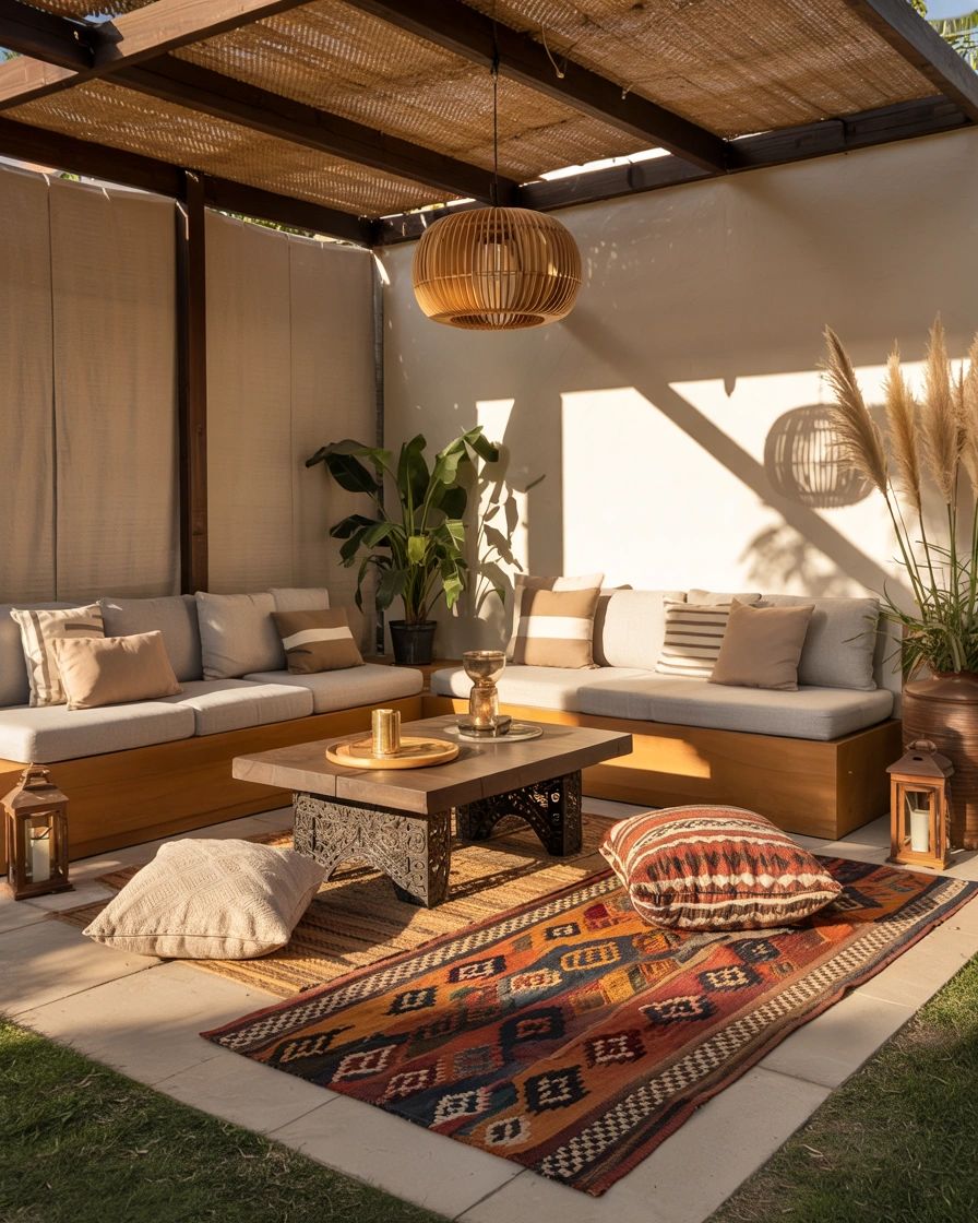 Boho Floor Cushion Lounge 2