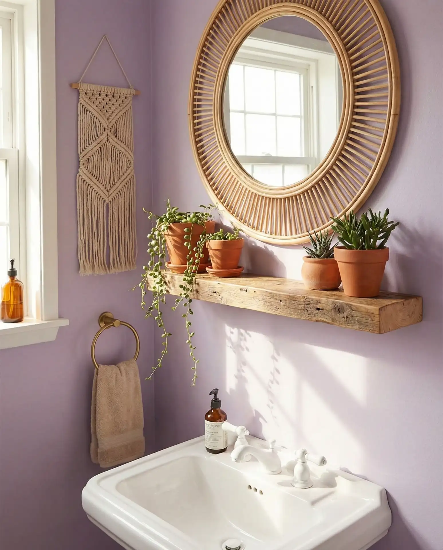 Boho Purple Dream Space 1