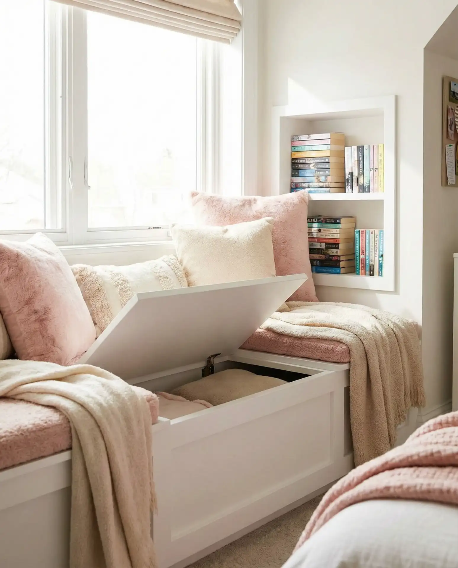 Built-In Window Seat with Storage 2