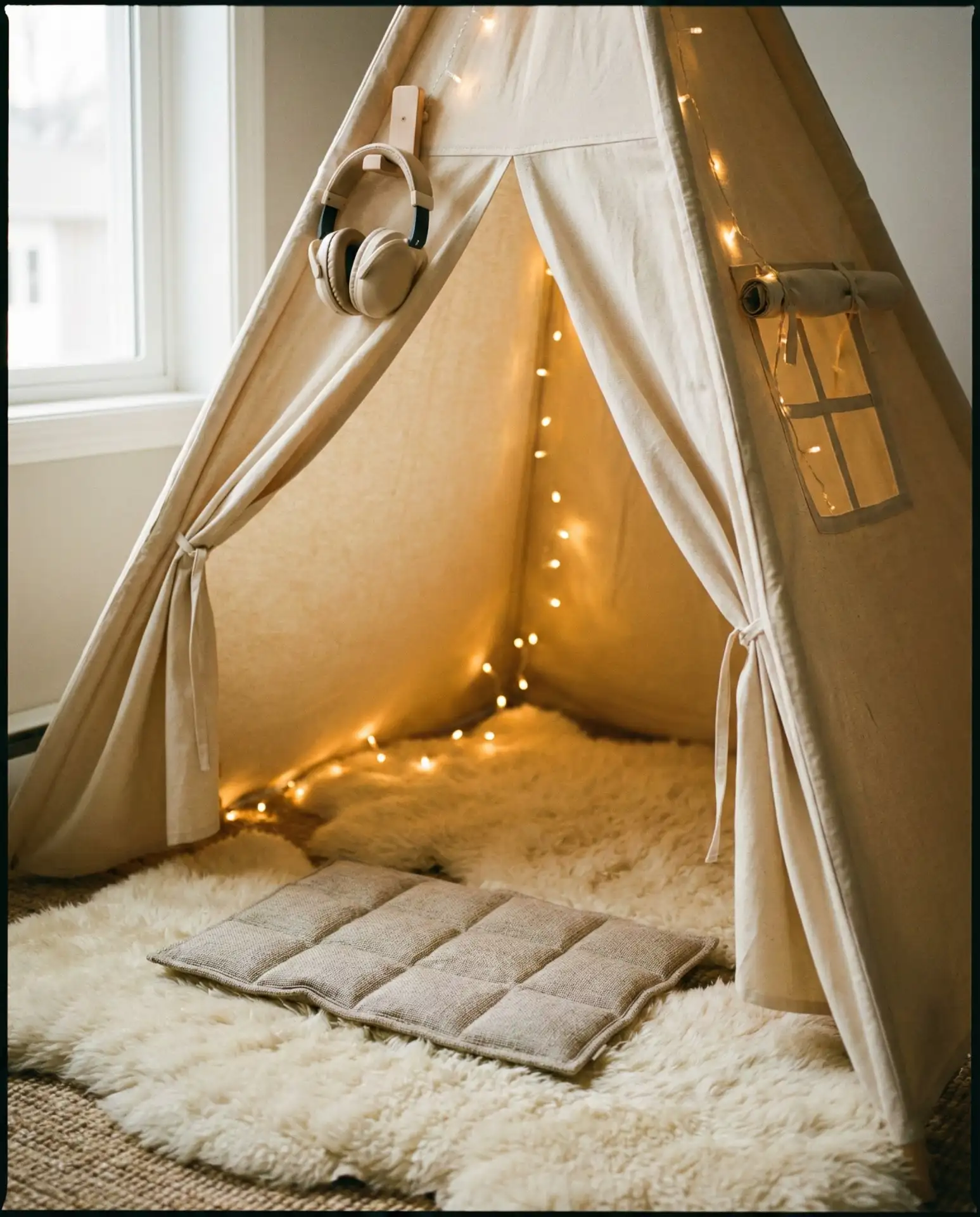 Calm Sensory Corner with Weighted Lap Pads 1