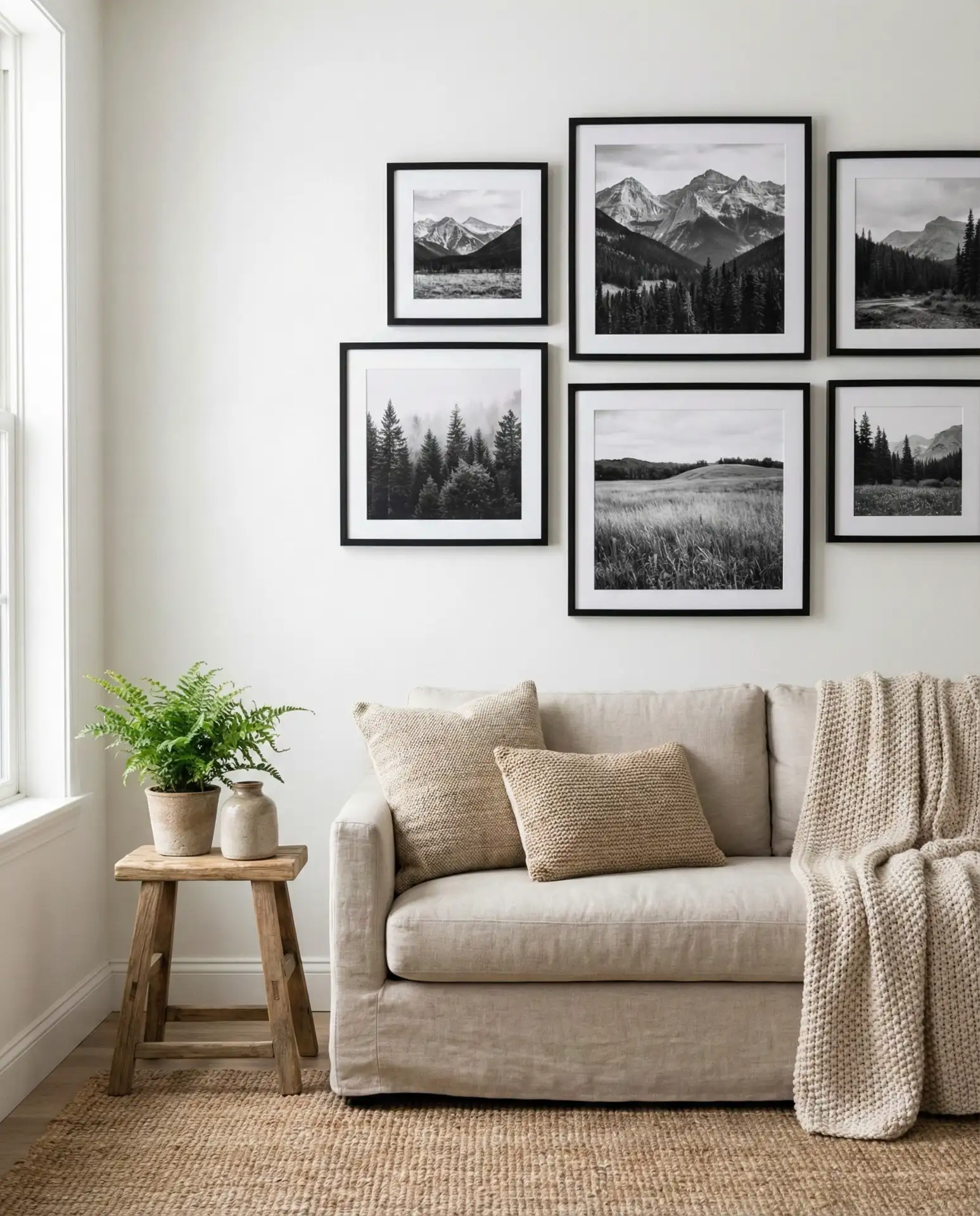 Classy Black and White Photography in Simple Frames 1