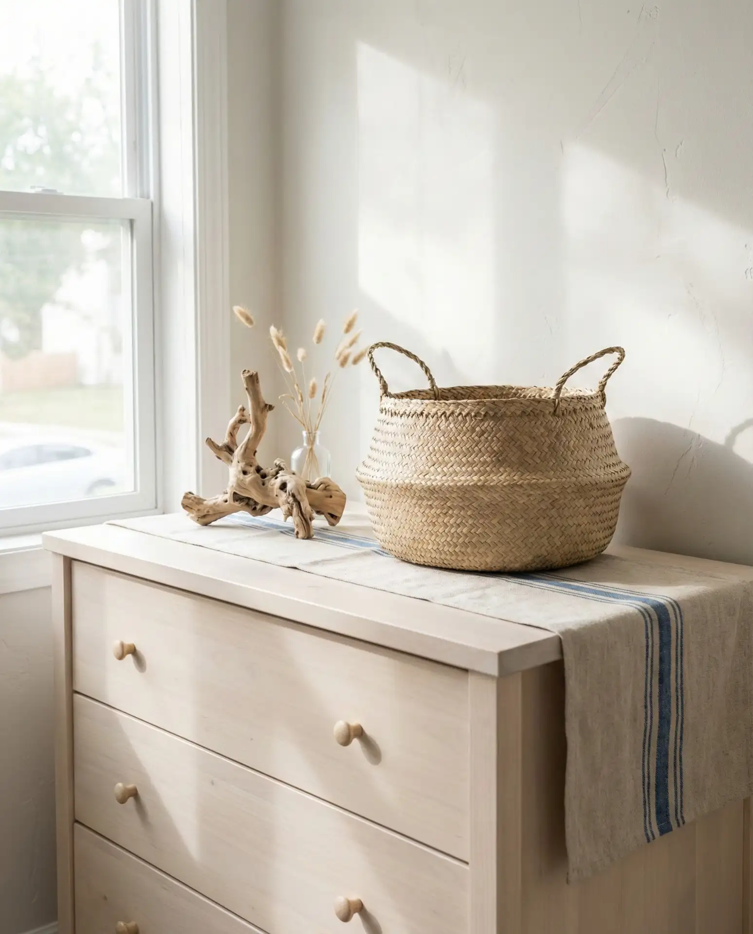 Coastal Dresser with Natural Textures 1