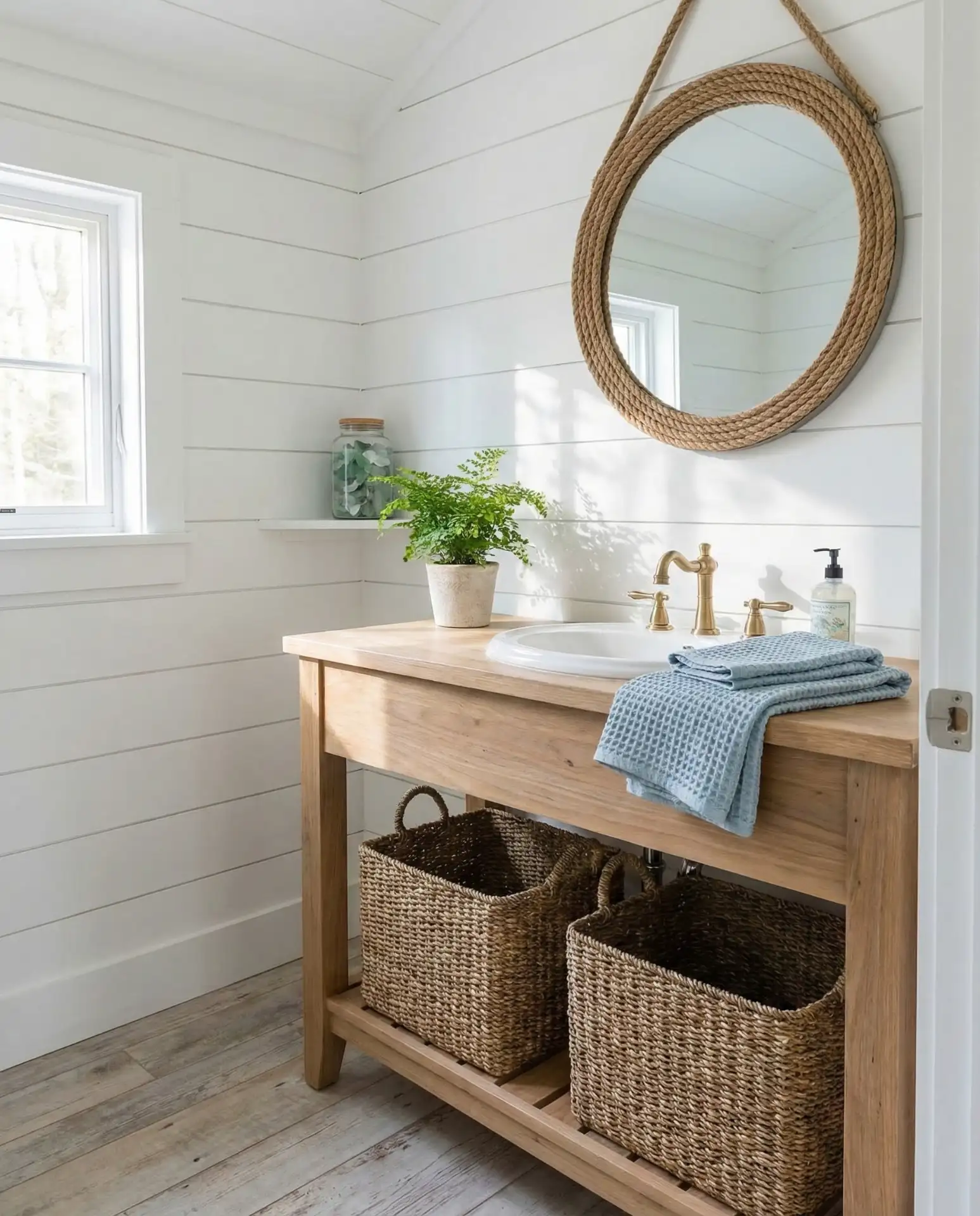 Coastal Shiplap with Natural Textures 1
