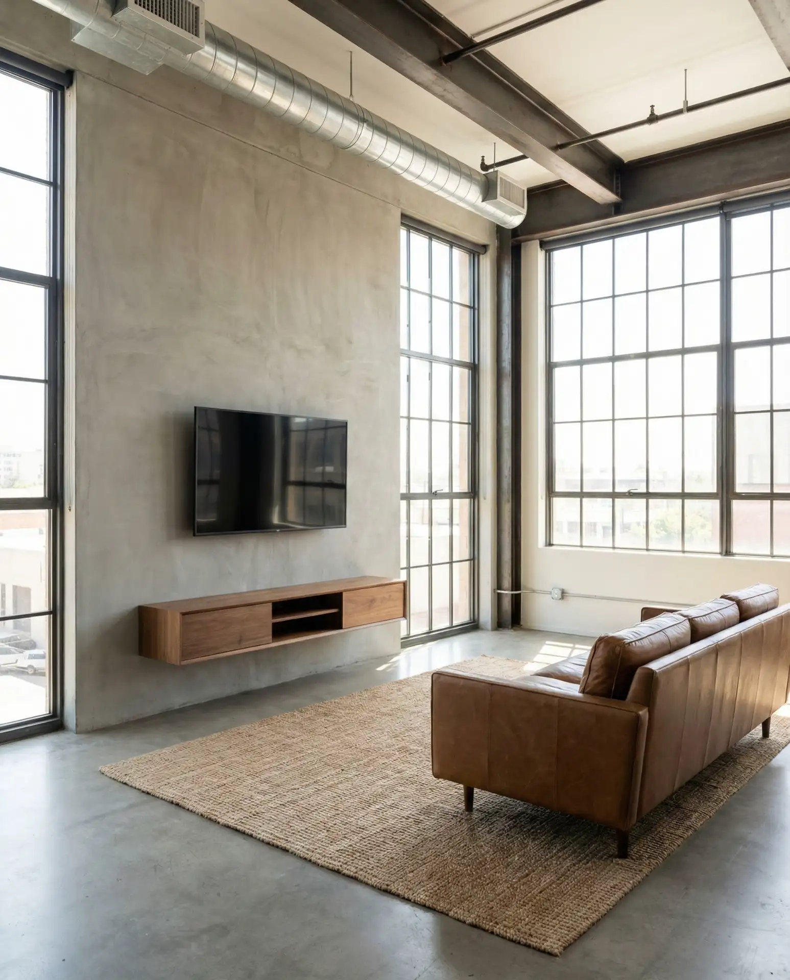 Concrete Finish with Industrial Edge 1