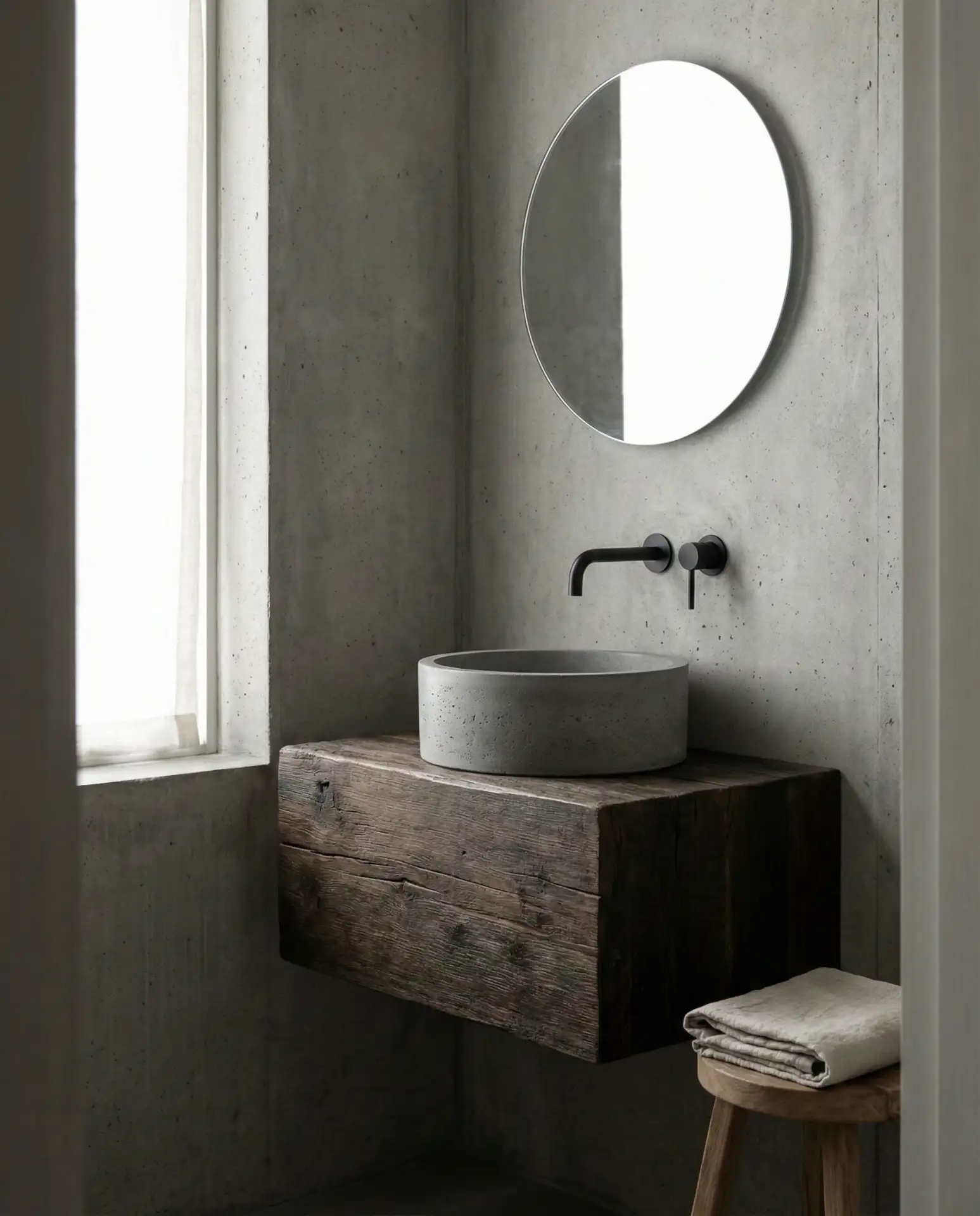 Concrete Vessel Sink 1