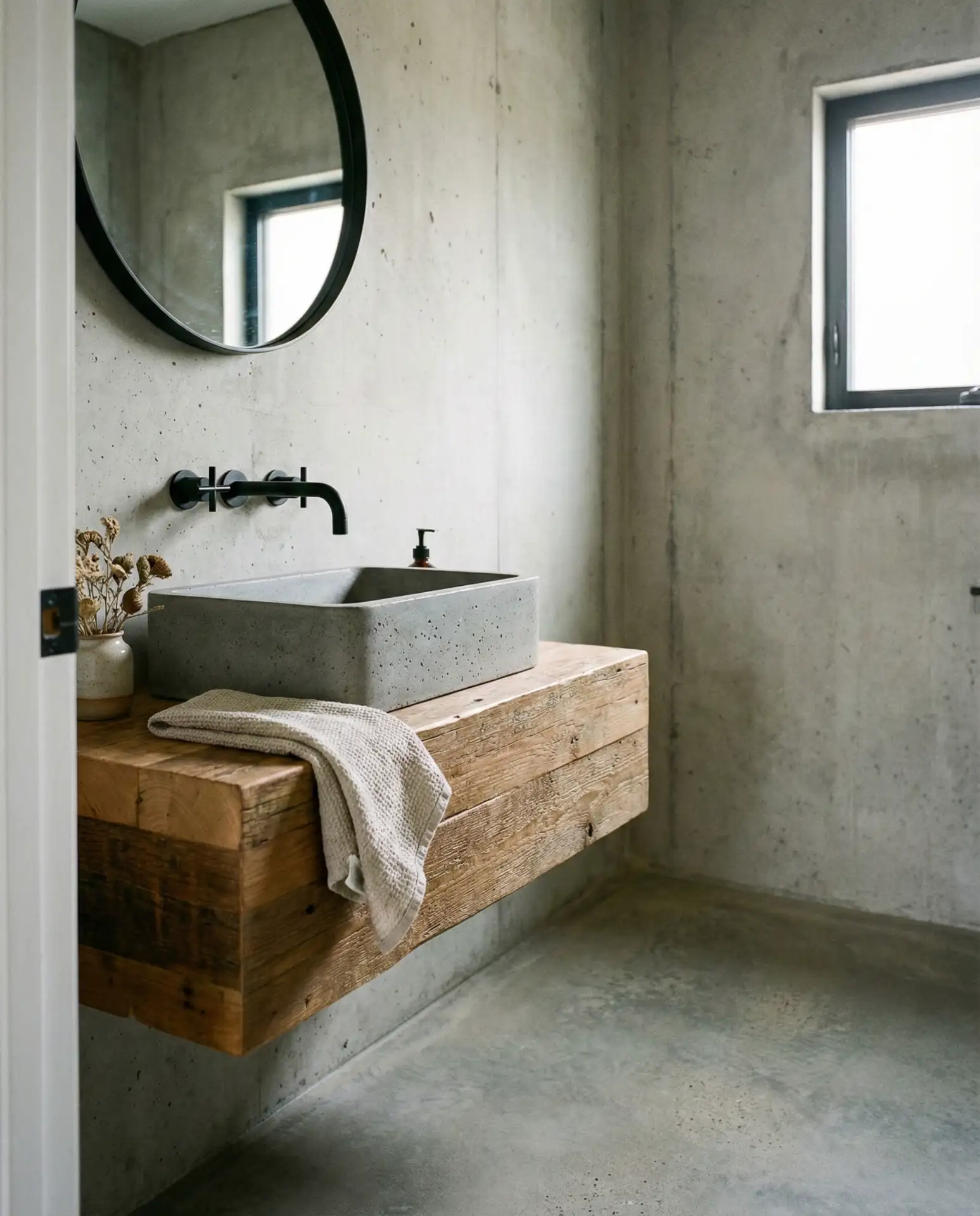 Concrete Vessel Sink 2