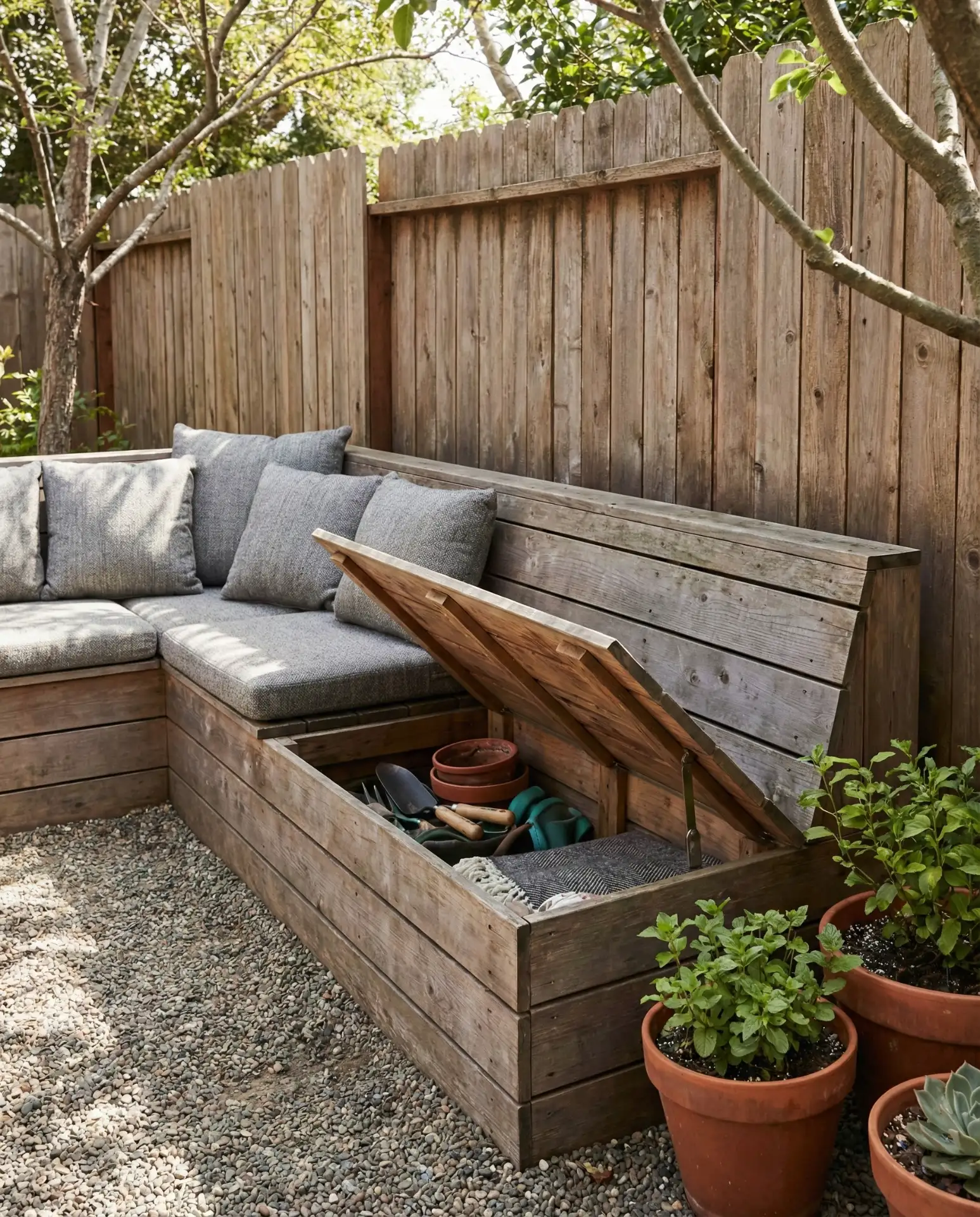 Container Garden on Rolling Casters 2