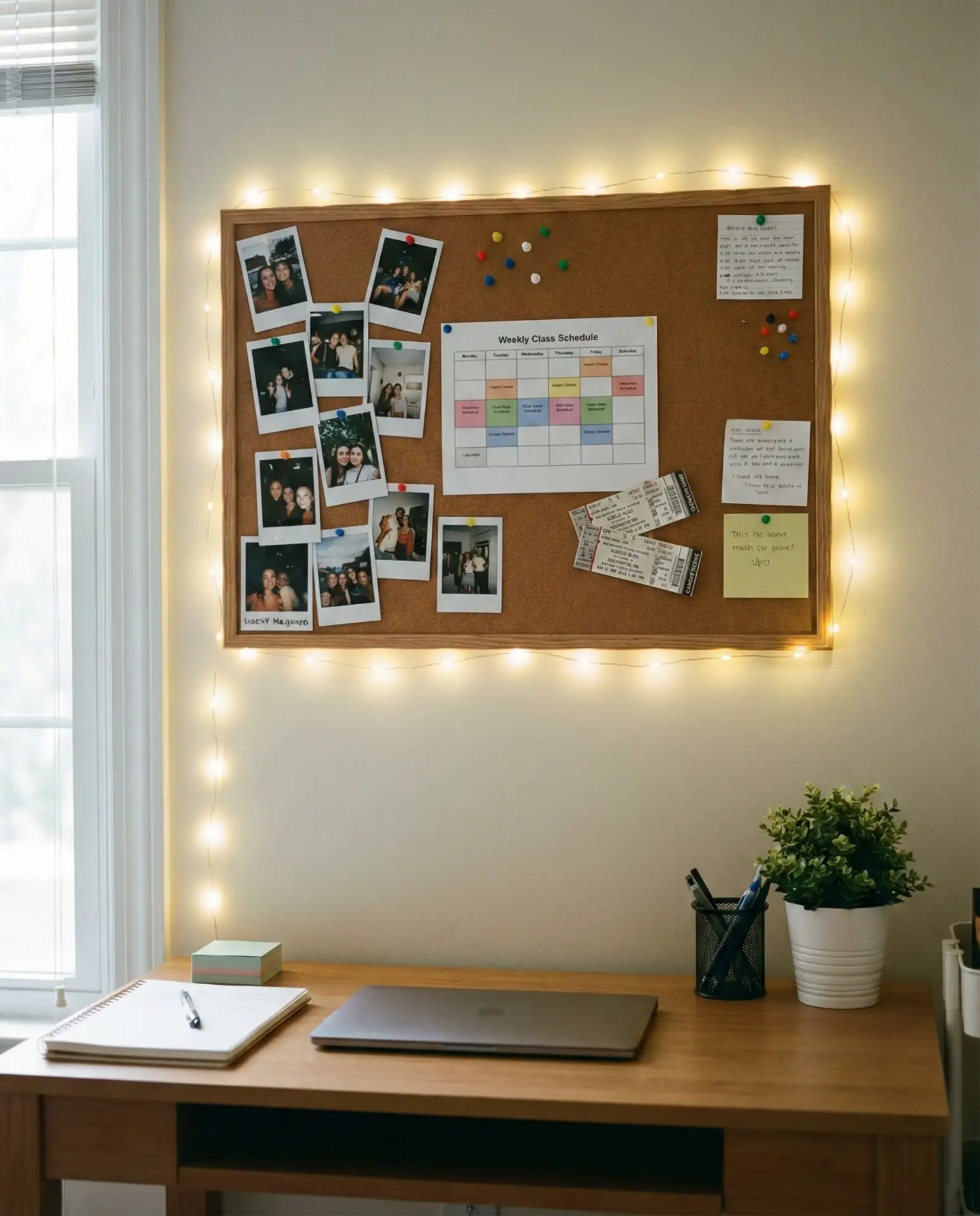 Cork Board Command Center 1