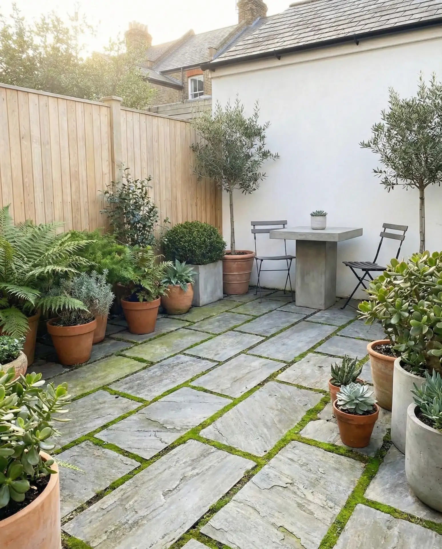 Corner Hot Tub with Privacy Screens 2