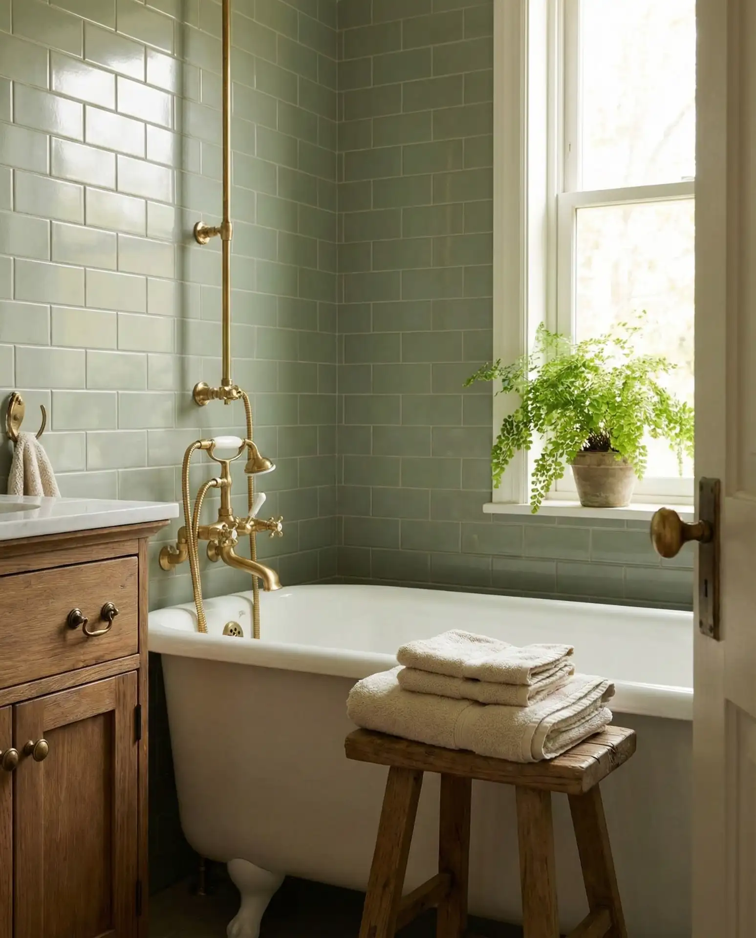 Cottagecore Green Tile Moment 1