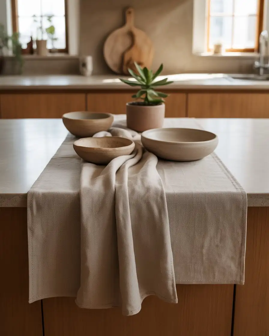 Cozy Layered Textile Runner