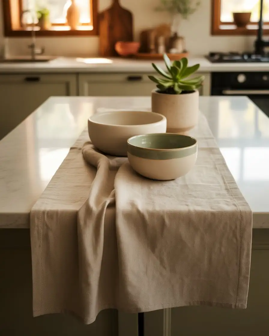 Cozy Layered Textile Runner