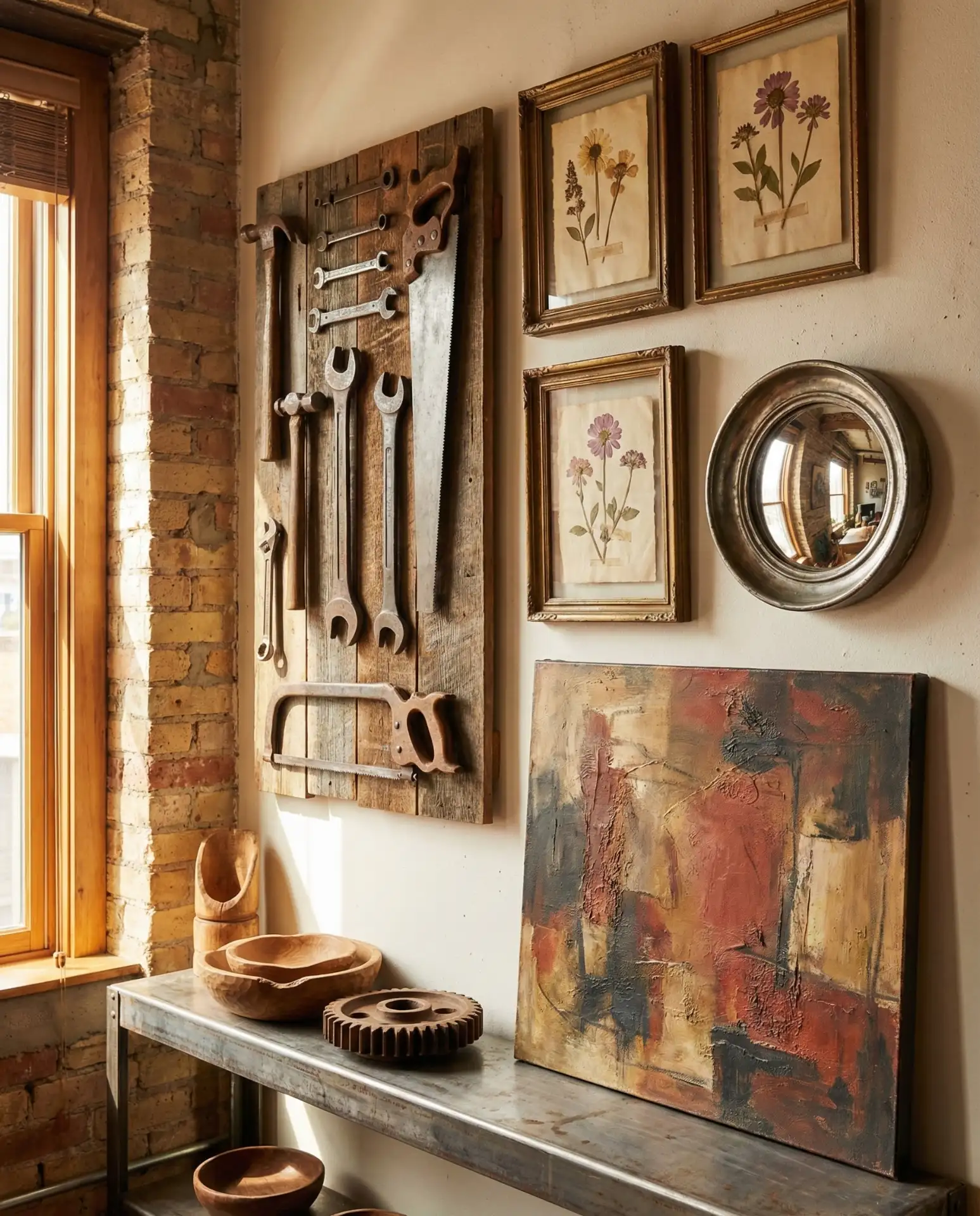 Creative Mixed Media Wall 1