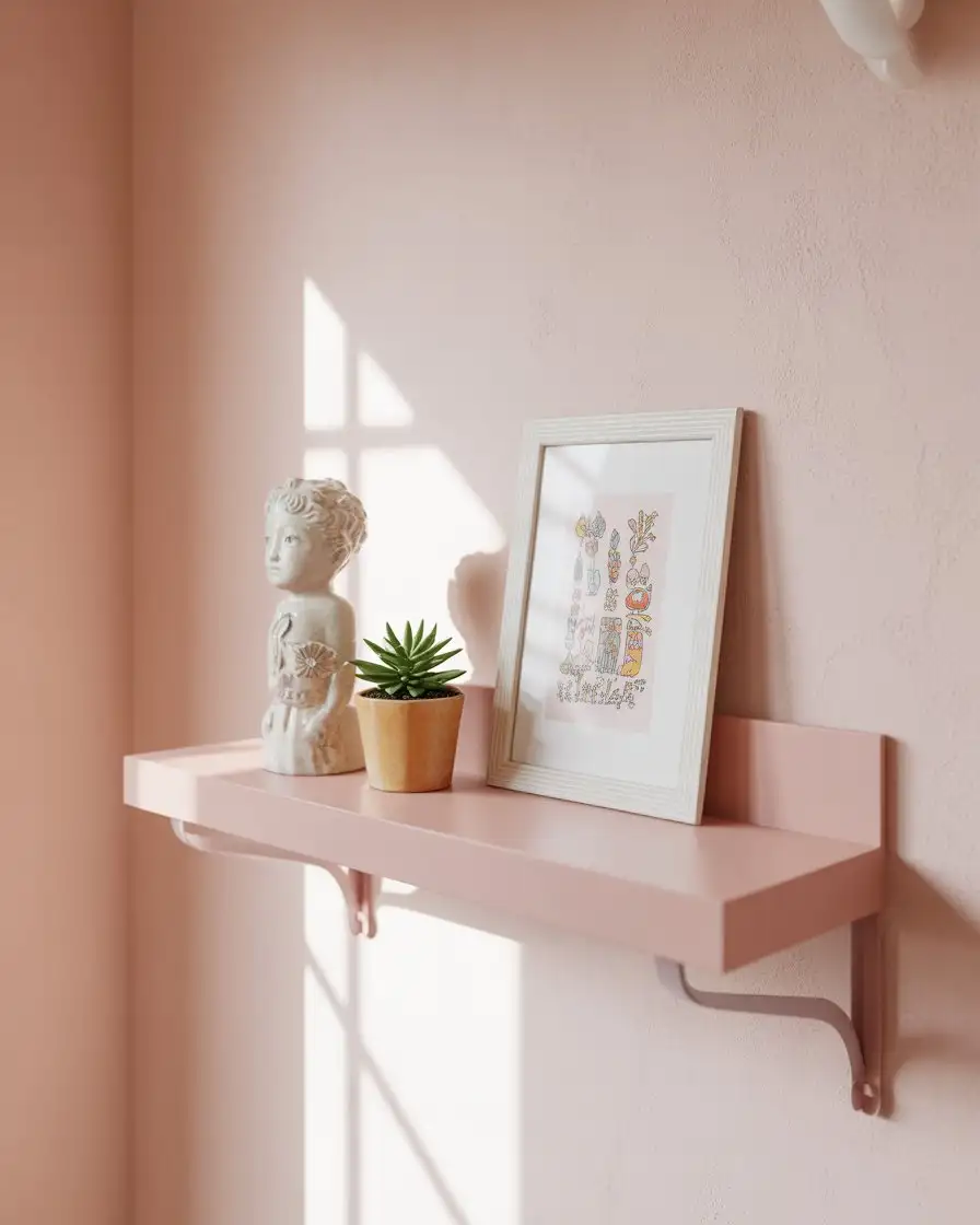 Cute Pastel Shelving for Playful Personalities 1