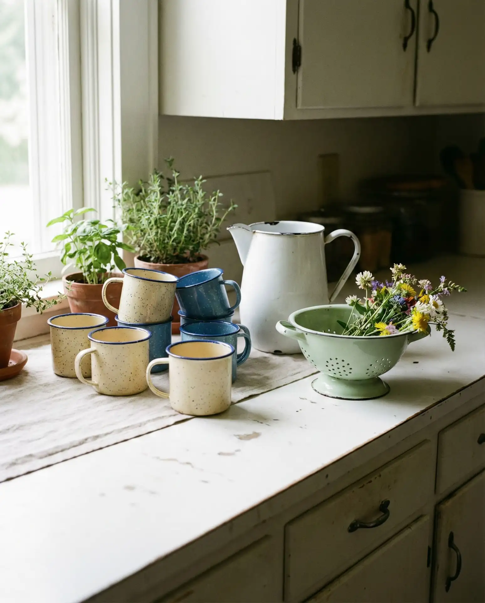 Cute Vintage Enamelware Collection 2