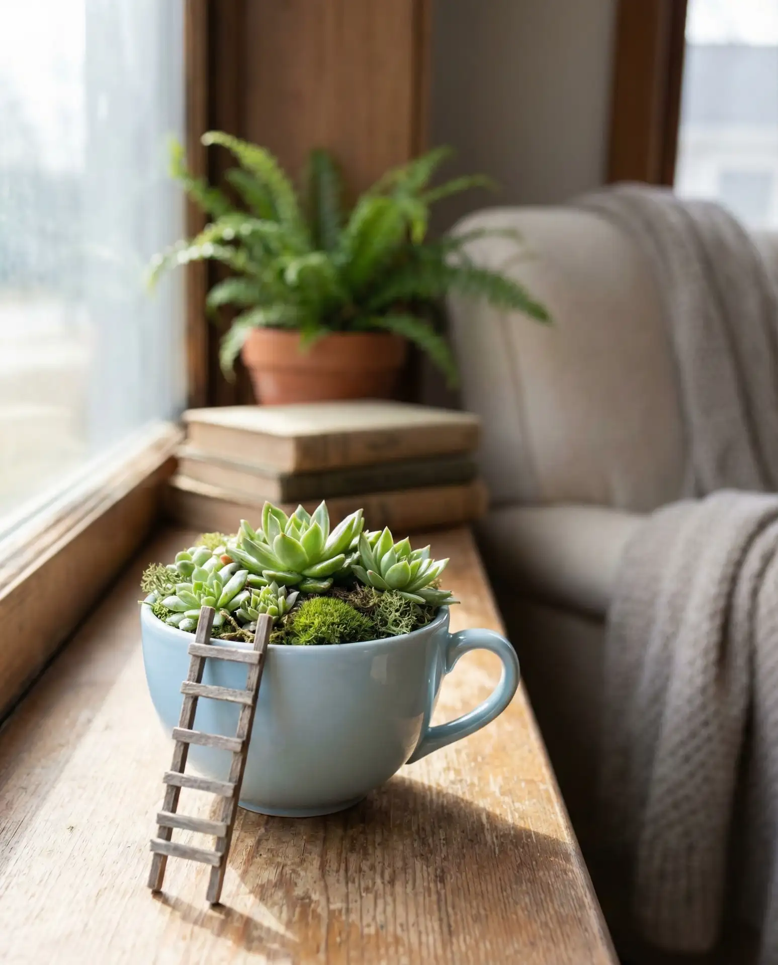 DIY Pallet Fairy Garden 1