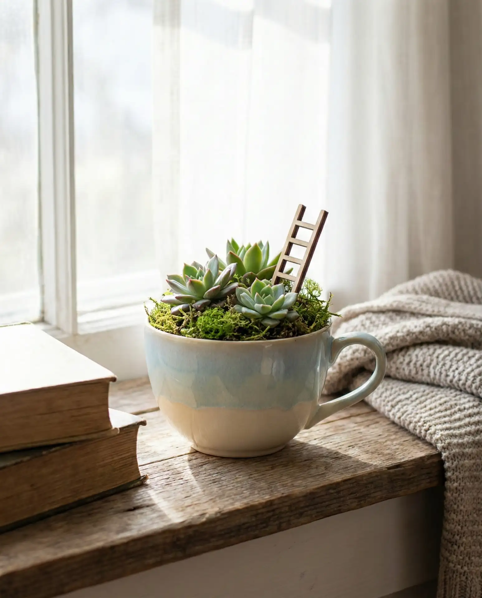 DIY Pallet Fairy Garden 2