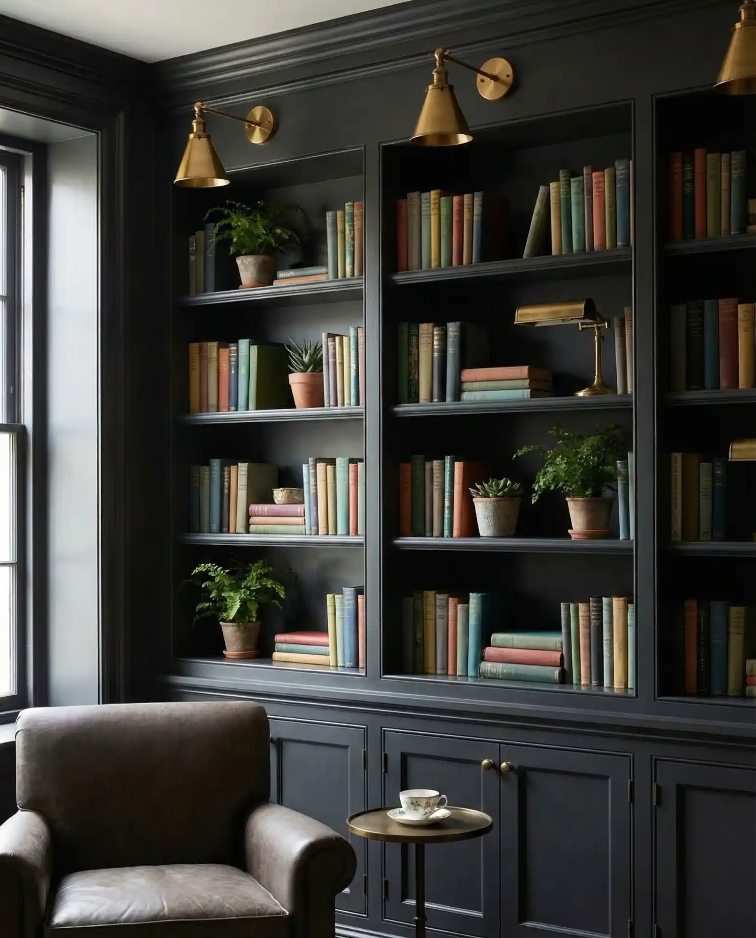 Dark Moody Shelving for Drama 1