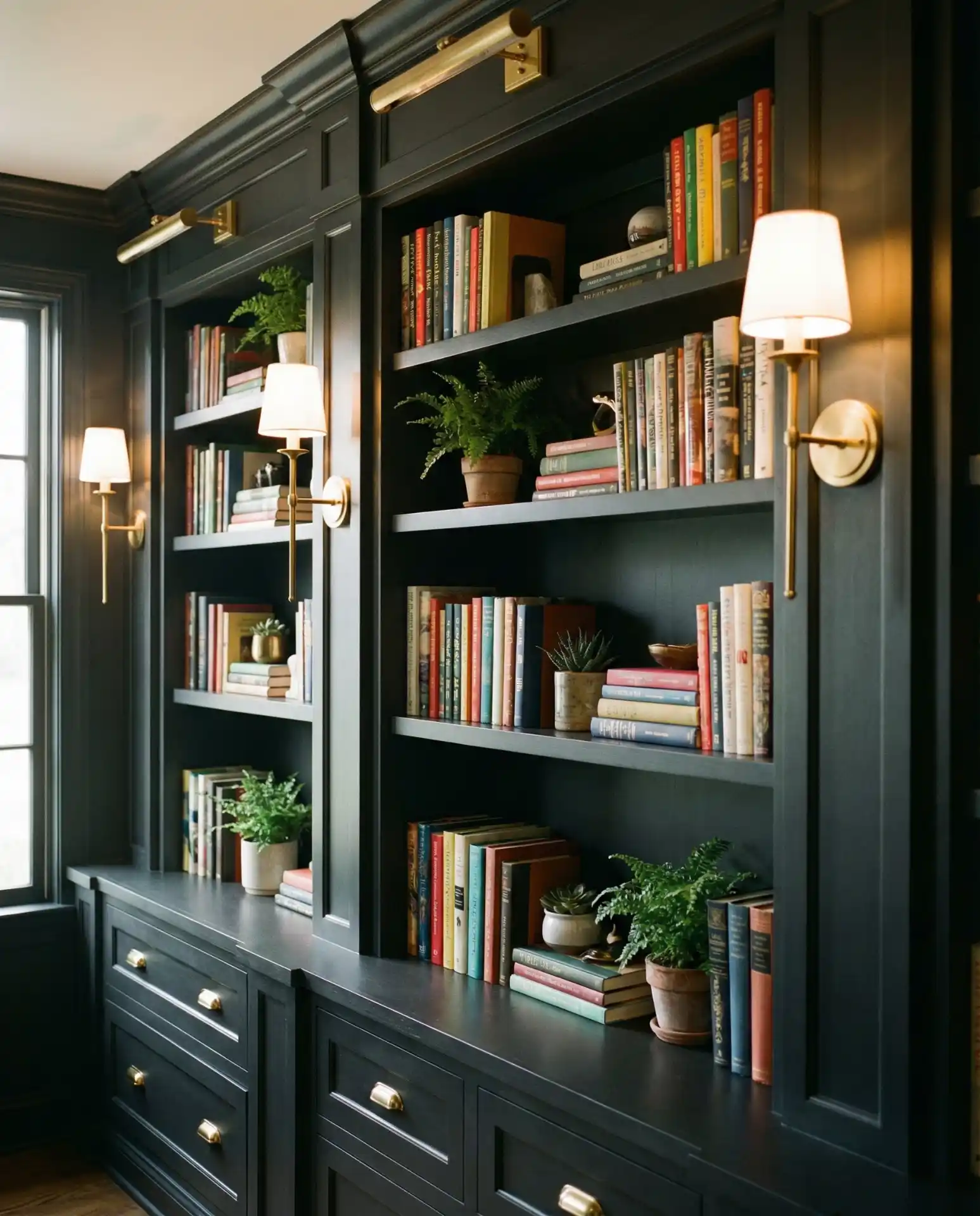 Dark Moody Shelving for Drama 2