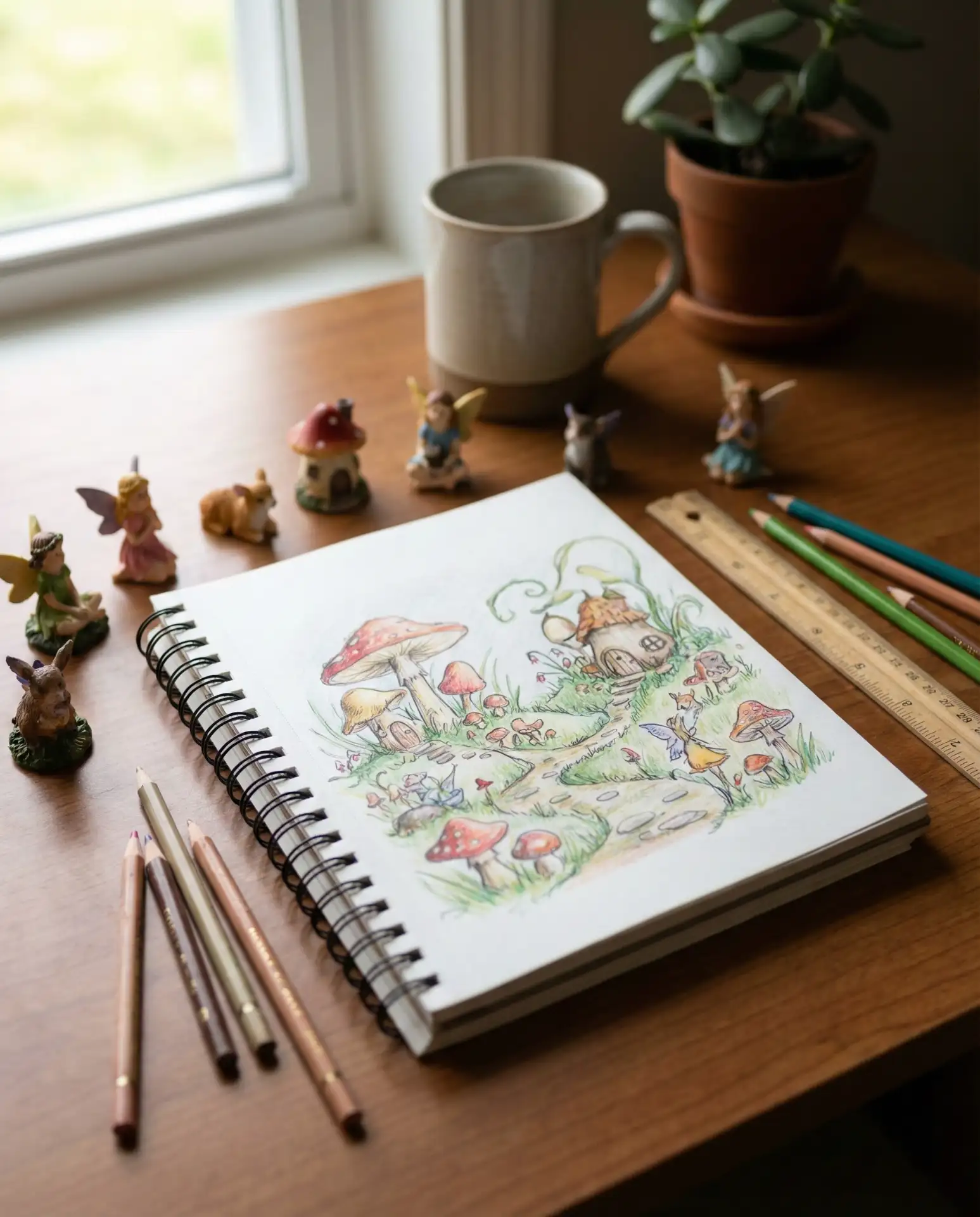 Drawing and Planning Your Fairy Garden 1