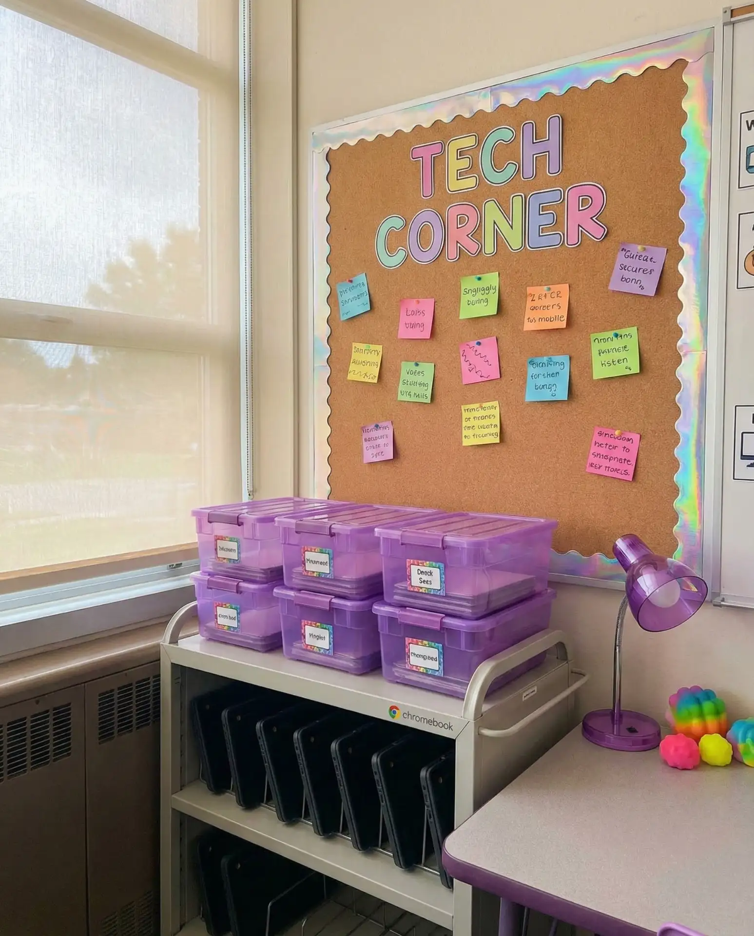 Early 2000s Tech Corner with Y2K Accents 2