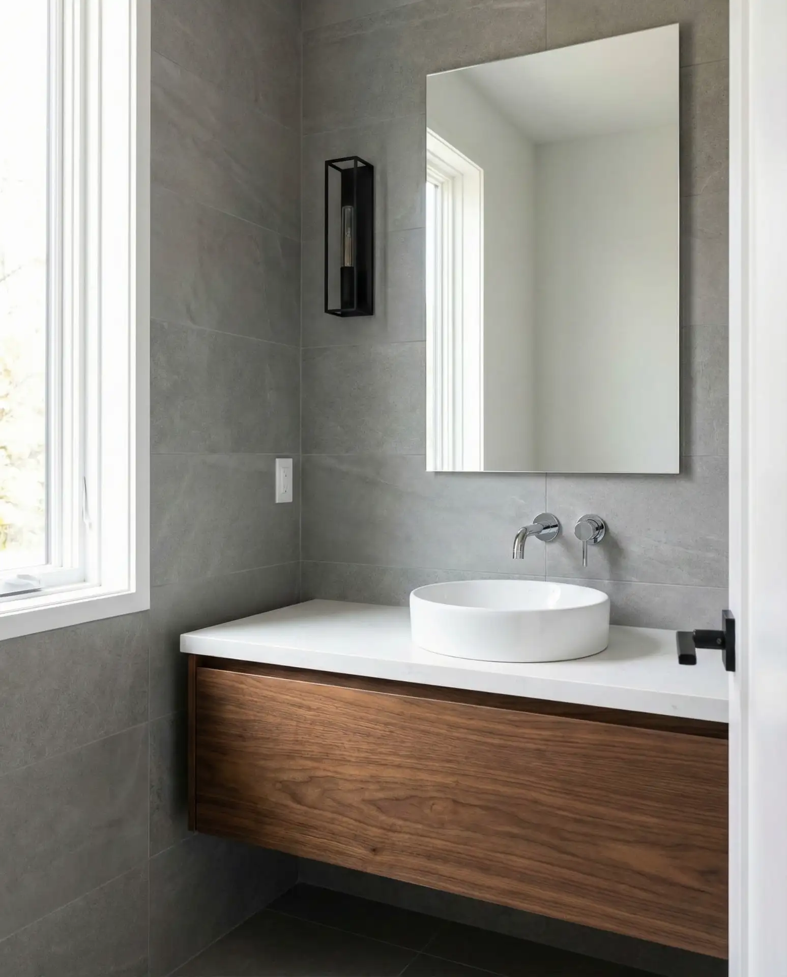Elegant Modern Lines with Floating Vanity 2