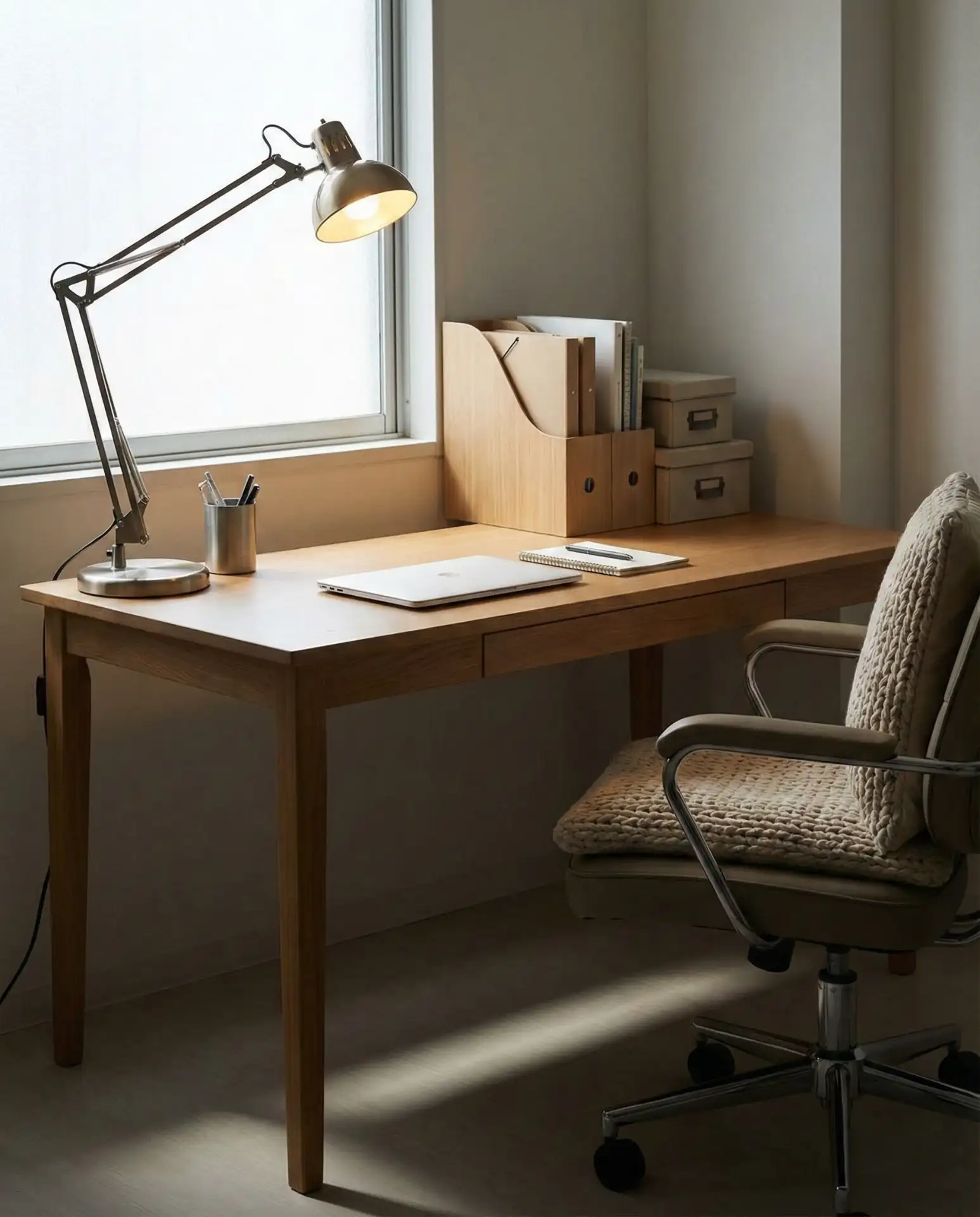 Elevated Study Nook With Task Lighting 2