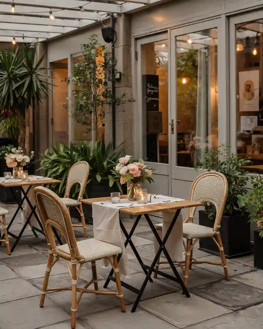 Elopement Party Garden Café 1