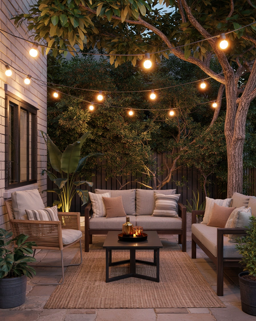 Enchanted Fairy Light Canopy 1