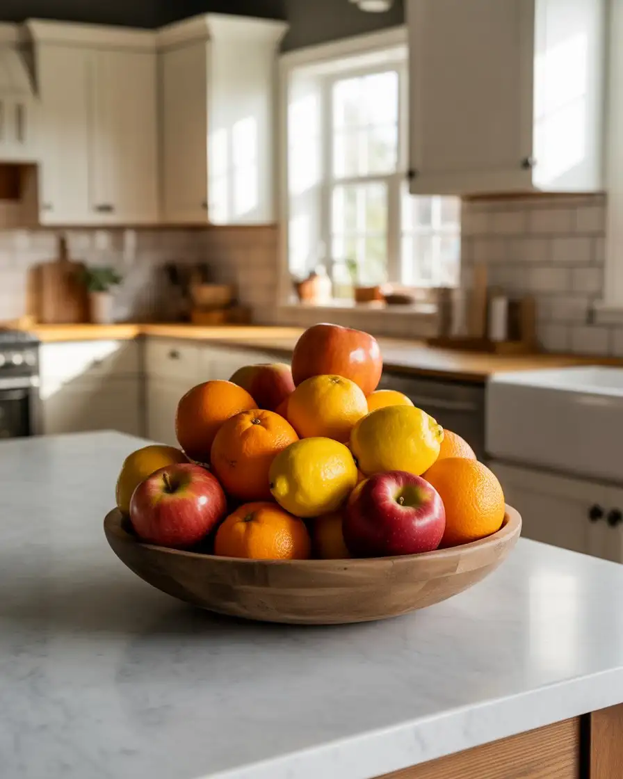 Farmhouse Fruit Bowl Centerpiece