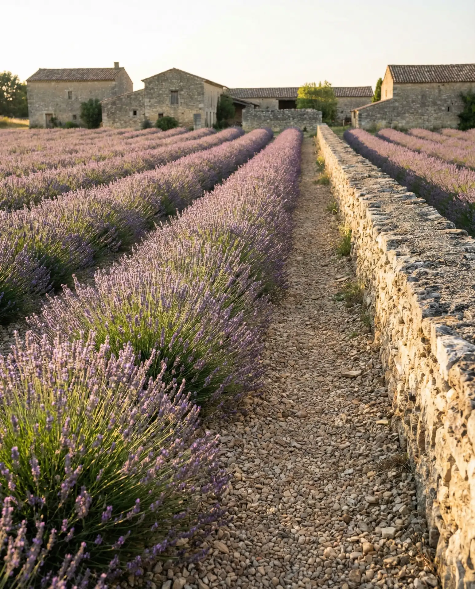 French Country Lavender Border