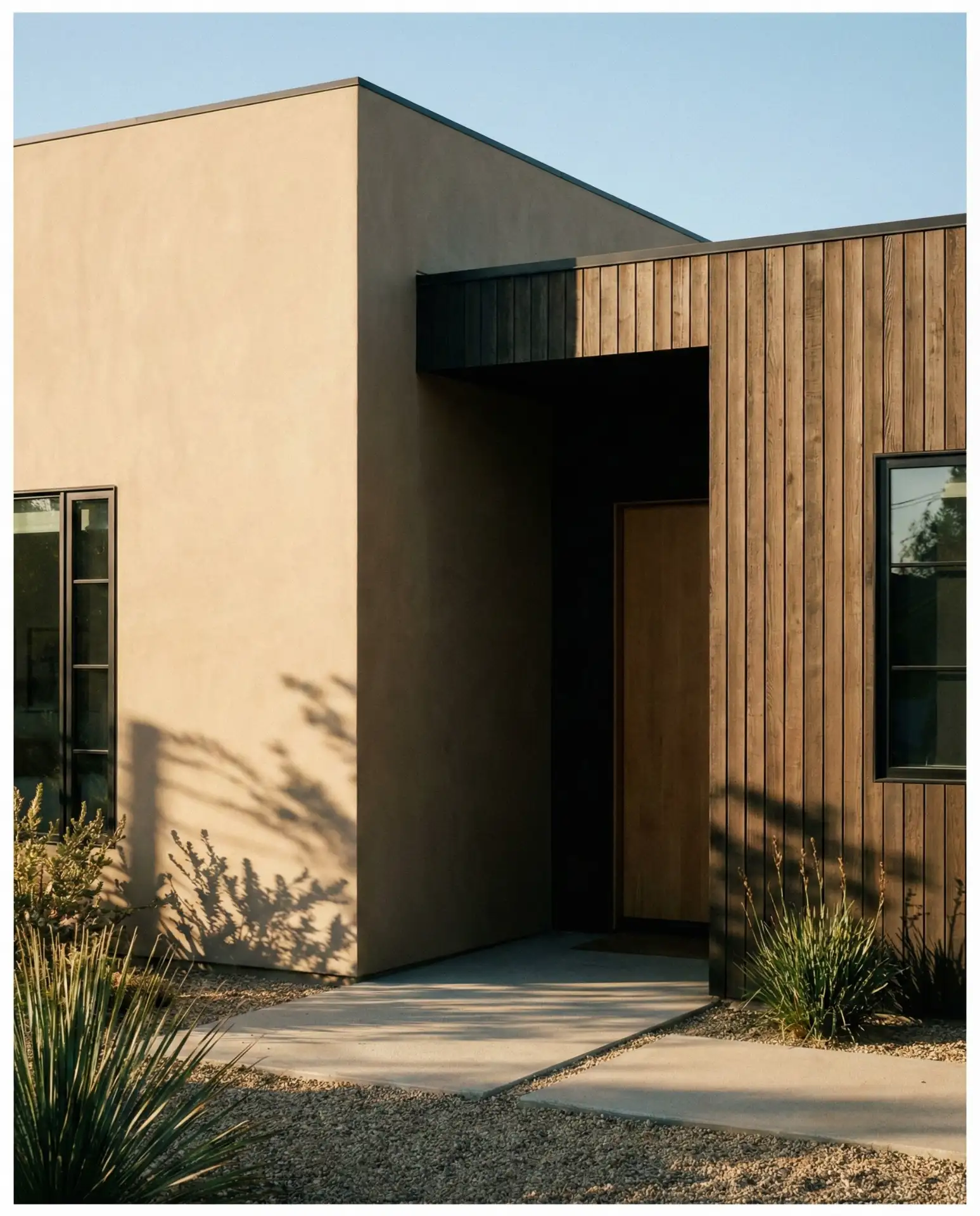 Front House Design Modern Simplicity 1