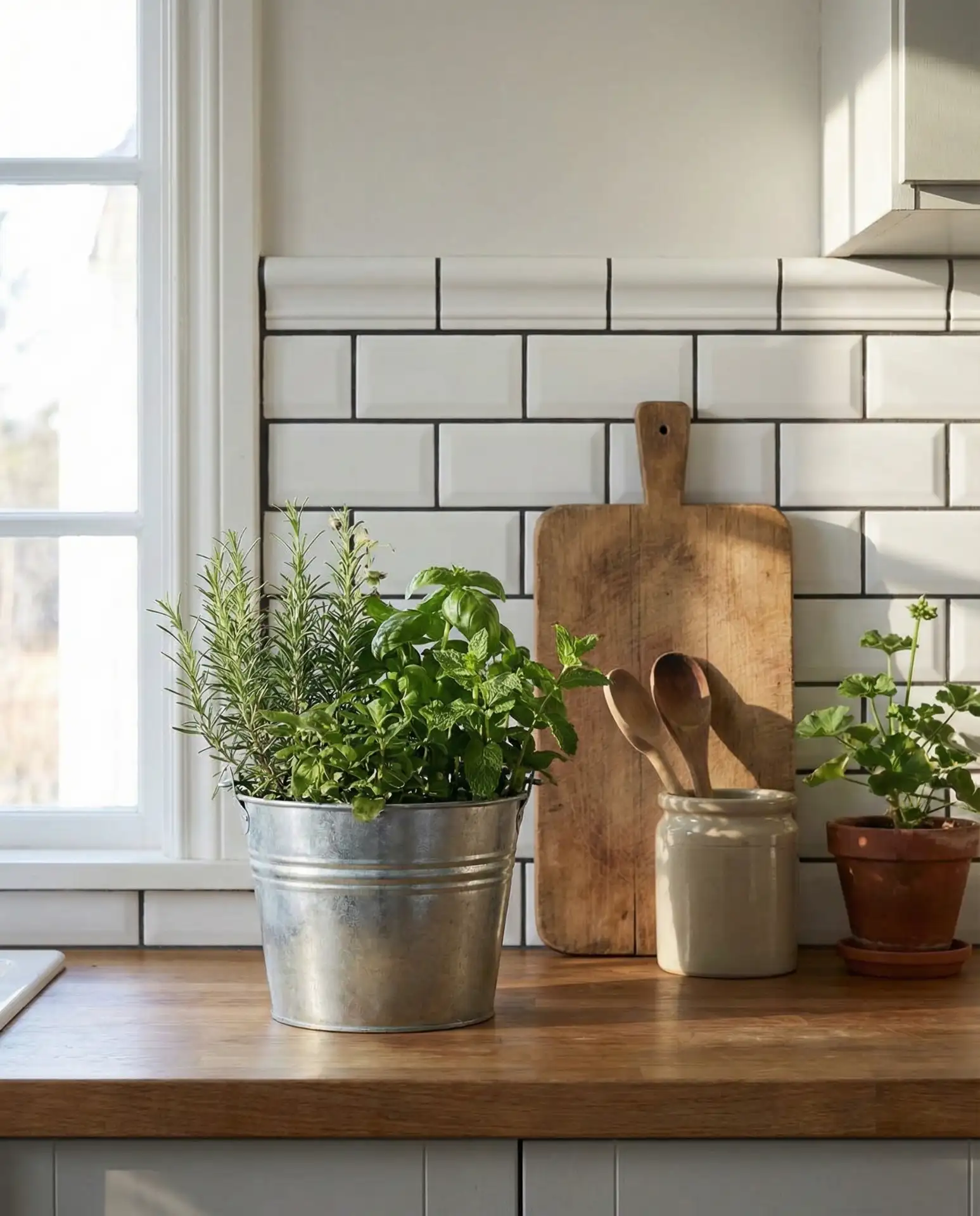 Galvanized Metal Accents in Kitchens and Bathrooms 1