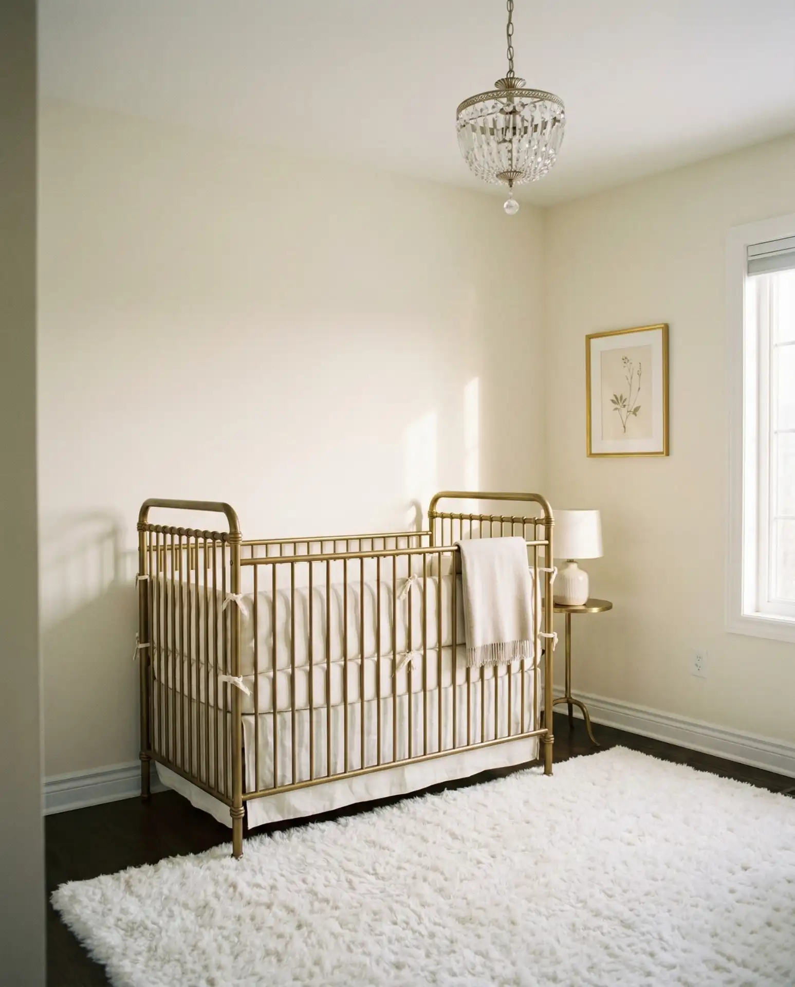 Gold Crib as Statement Centerpiece 2