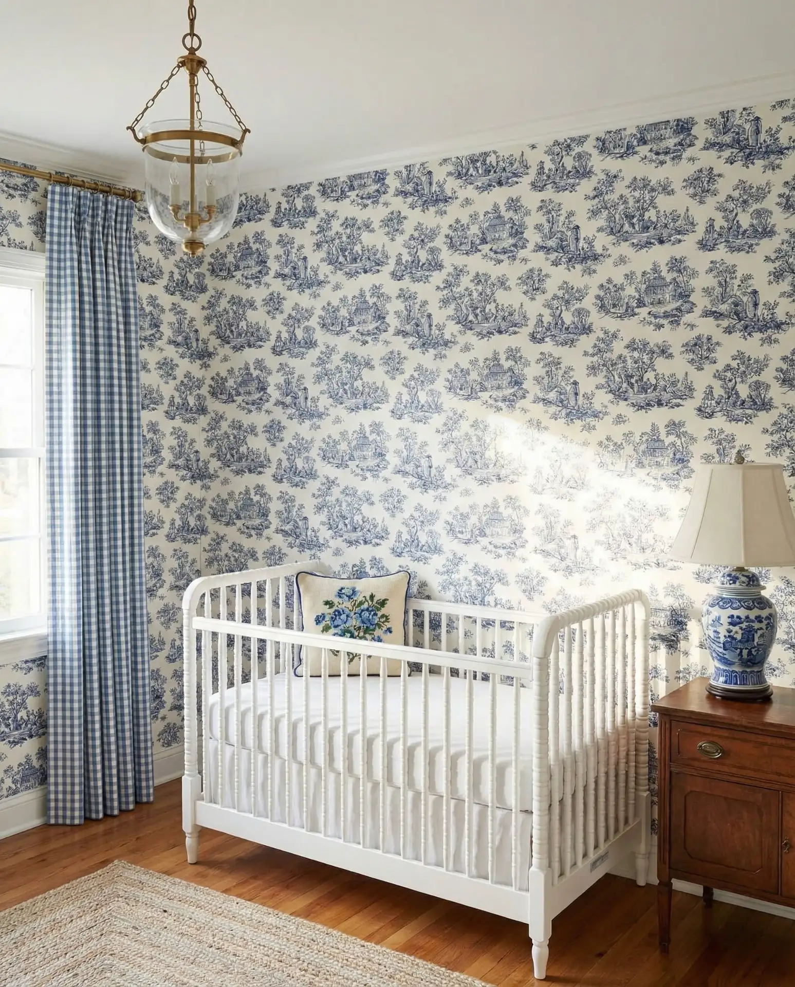 Grand Millennial Style with Traditional Patterns 1