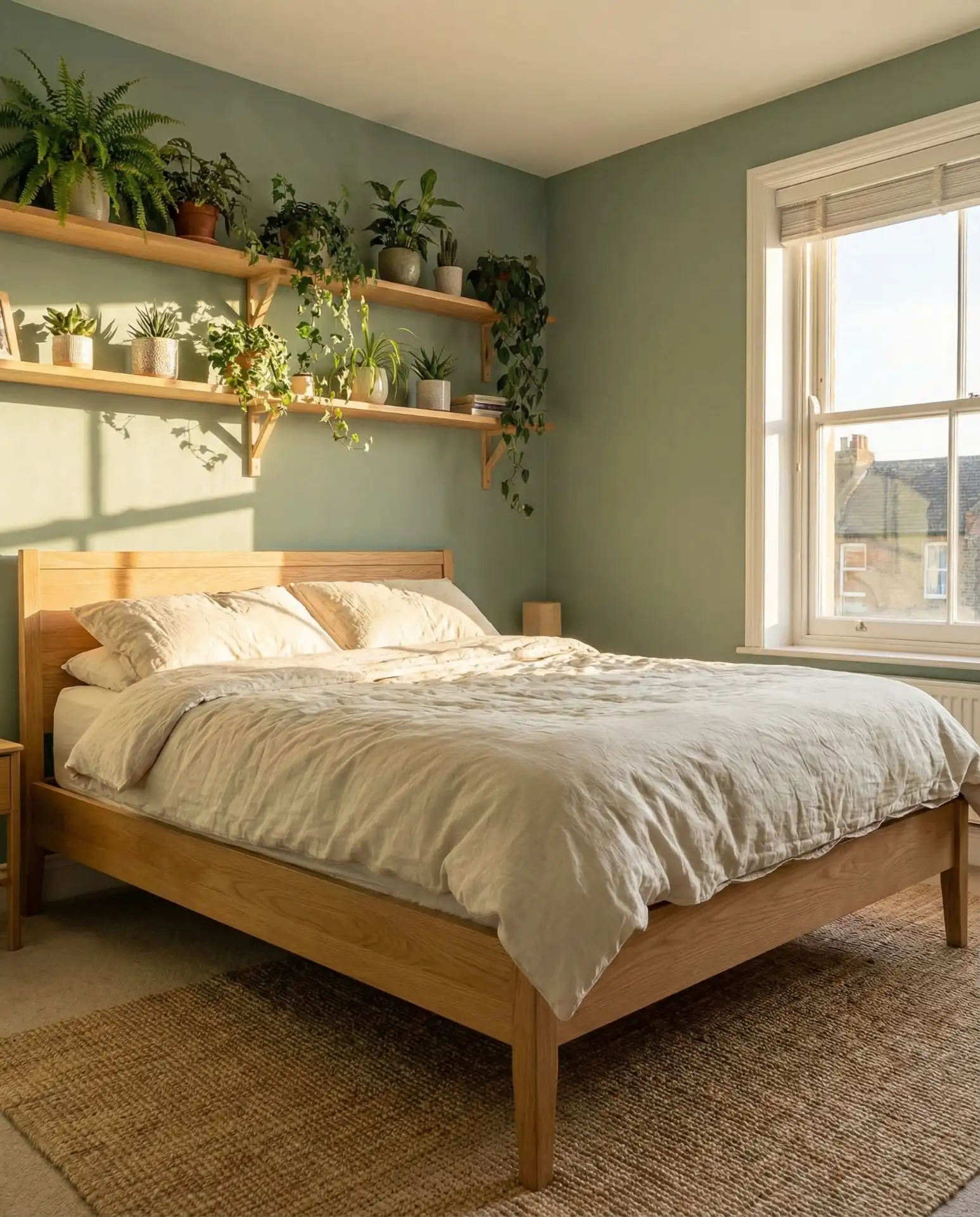 Green Botanical Bedroom Sanctuary 2