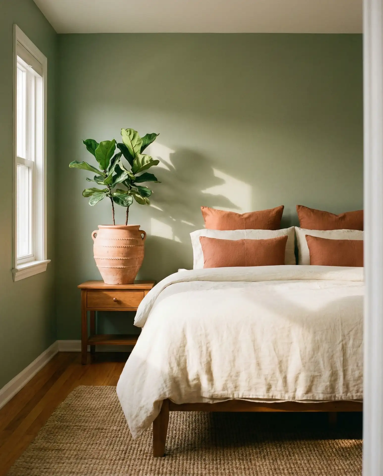 Green Color Scheme with Terracotta Accents 1