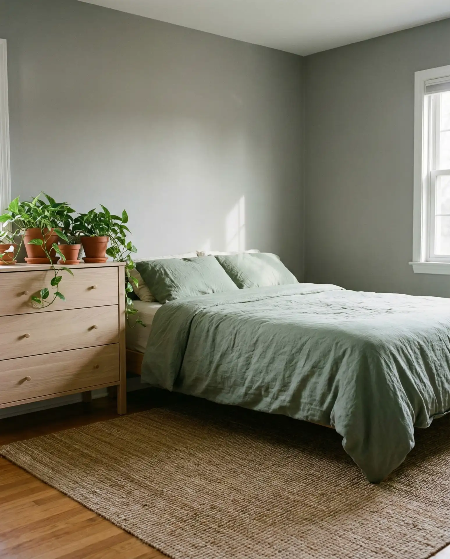 Grey and Sage Green Sanctuary 2