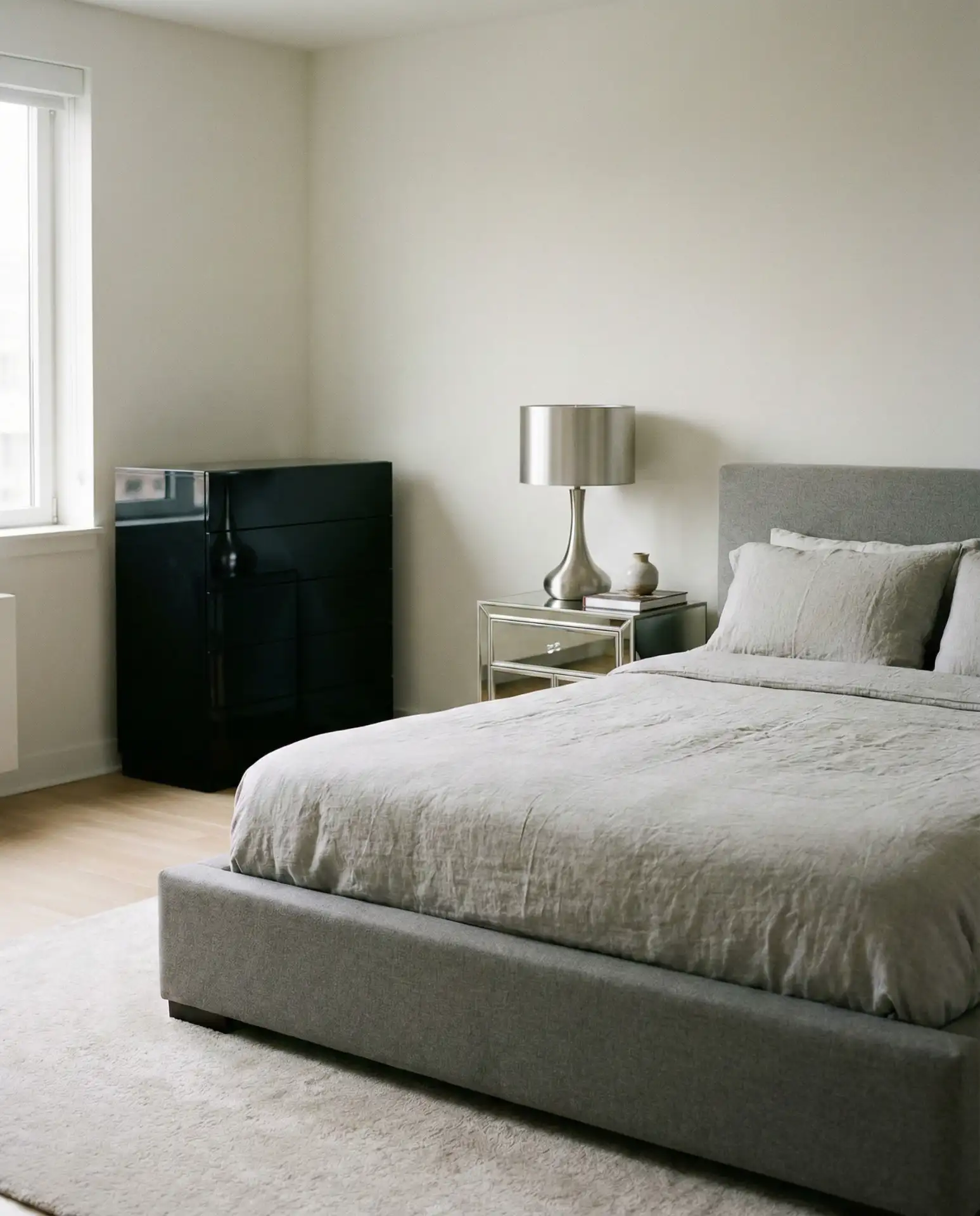 Grey with Black and Silver Glam 2