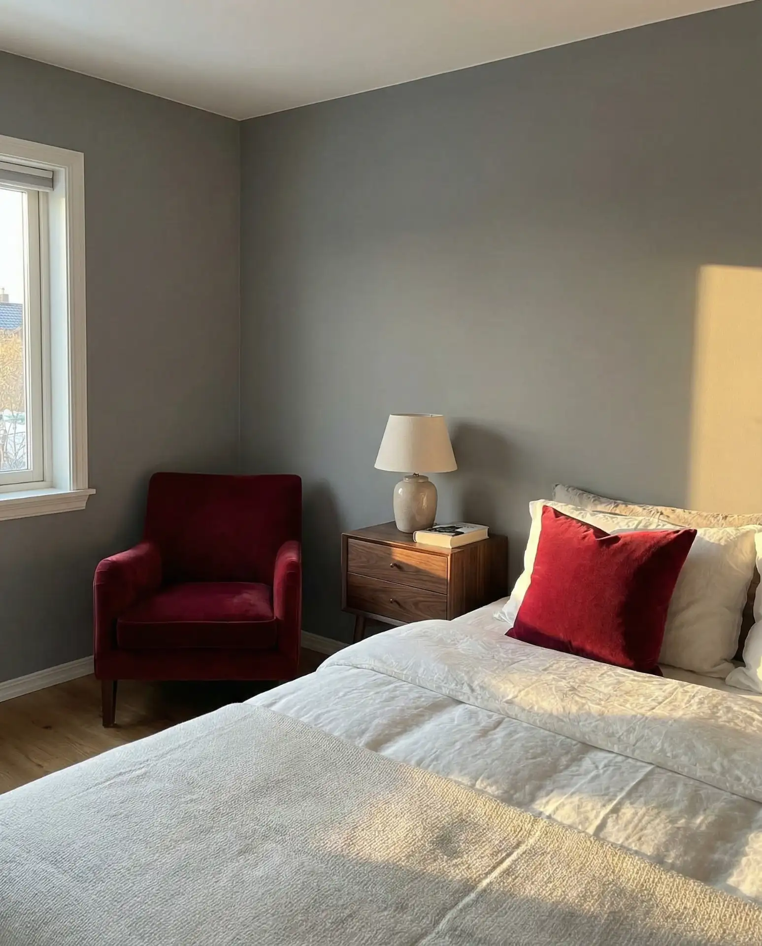 Grey with Bold Red Accents 1