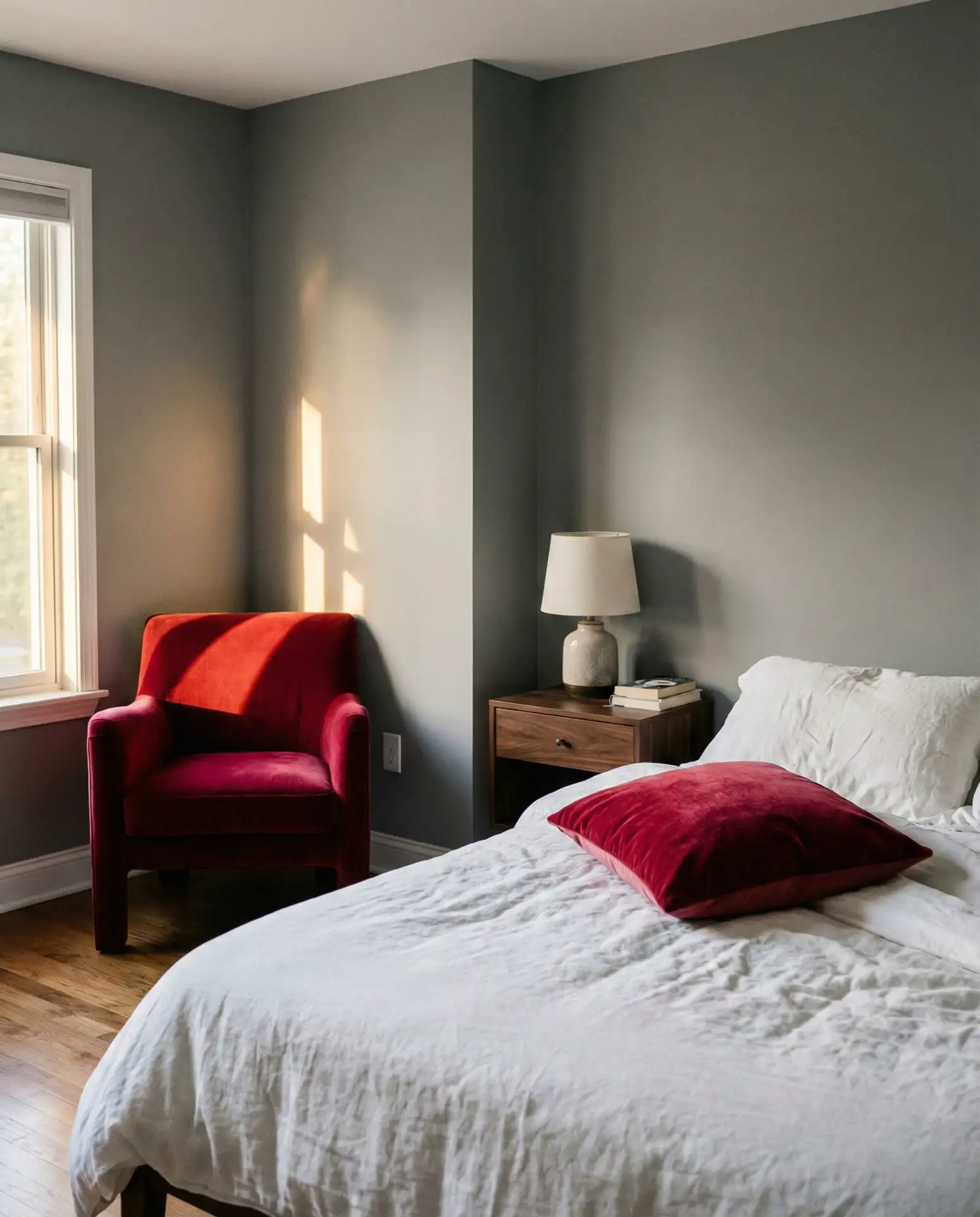 Grey with Bold Red Accents 2