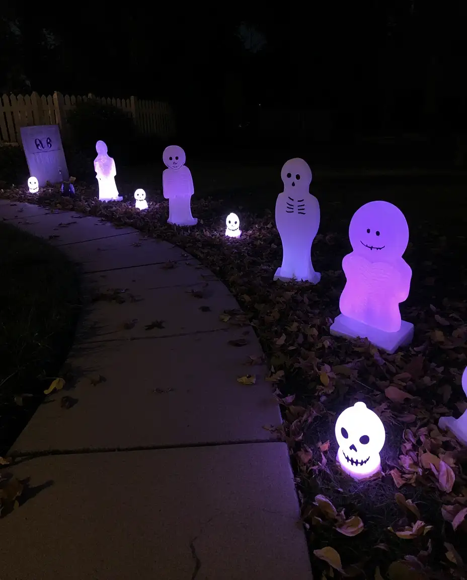 Halloween Haunted Garden Pathway