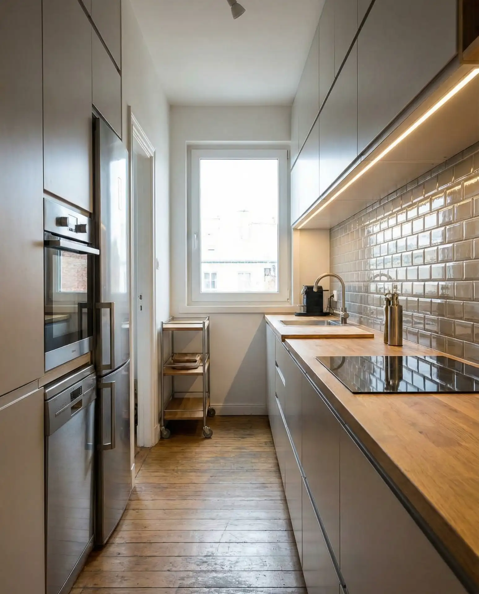 Ideas for Compact Galley Kitchens 2